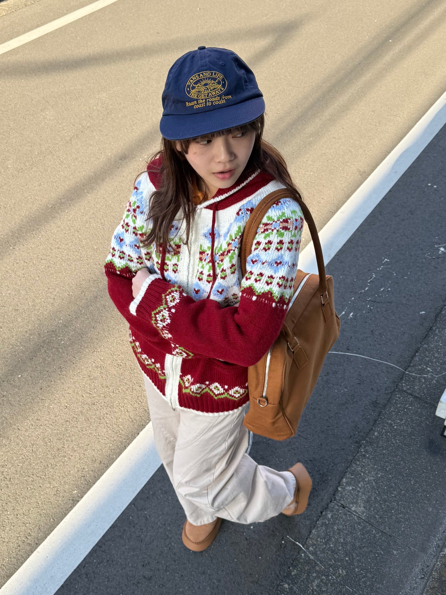 ノルディックフルジップニット DPB91065