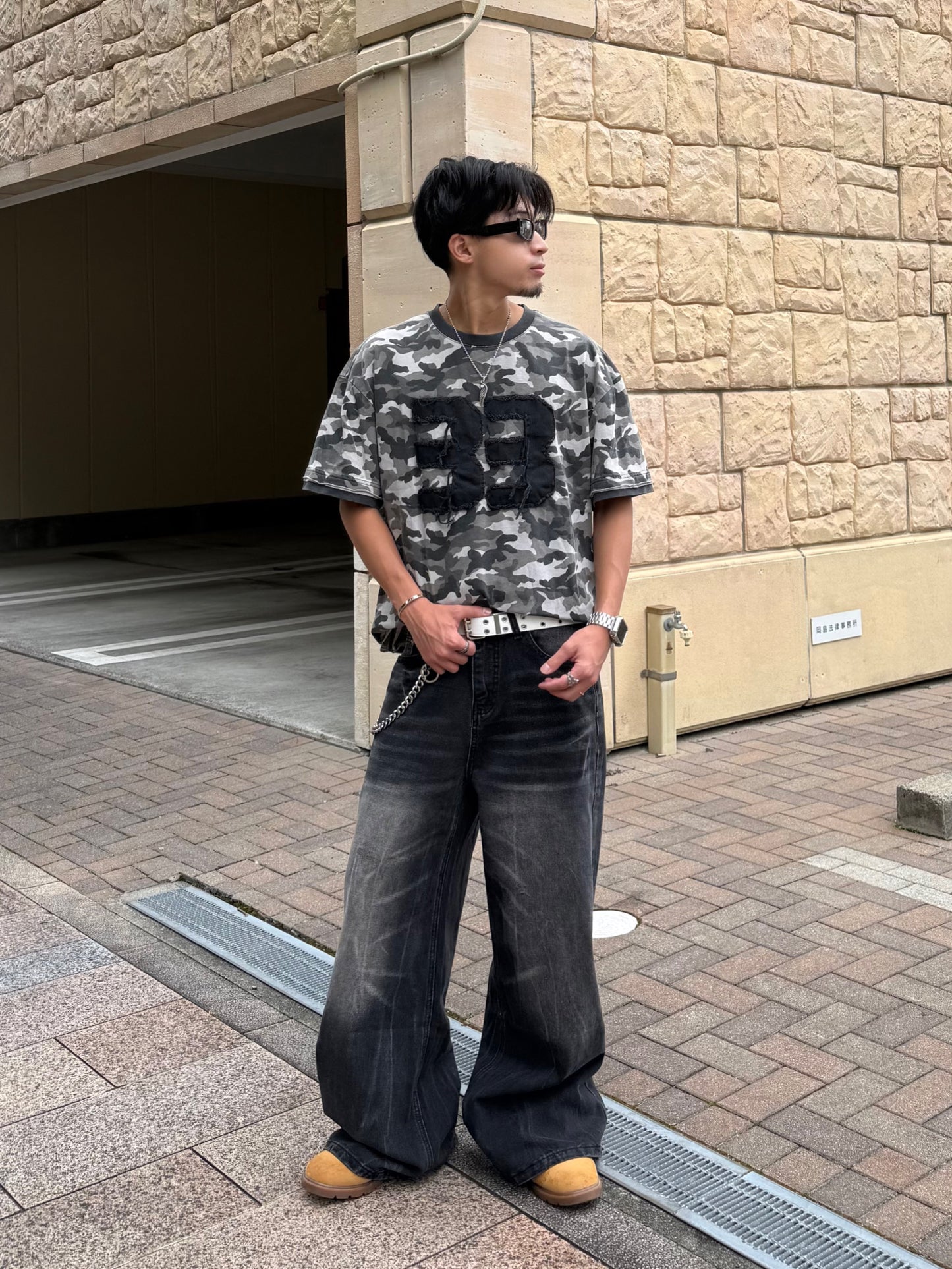 カモフラヴィンテージオーバーTシャツ DPB90230