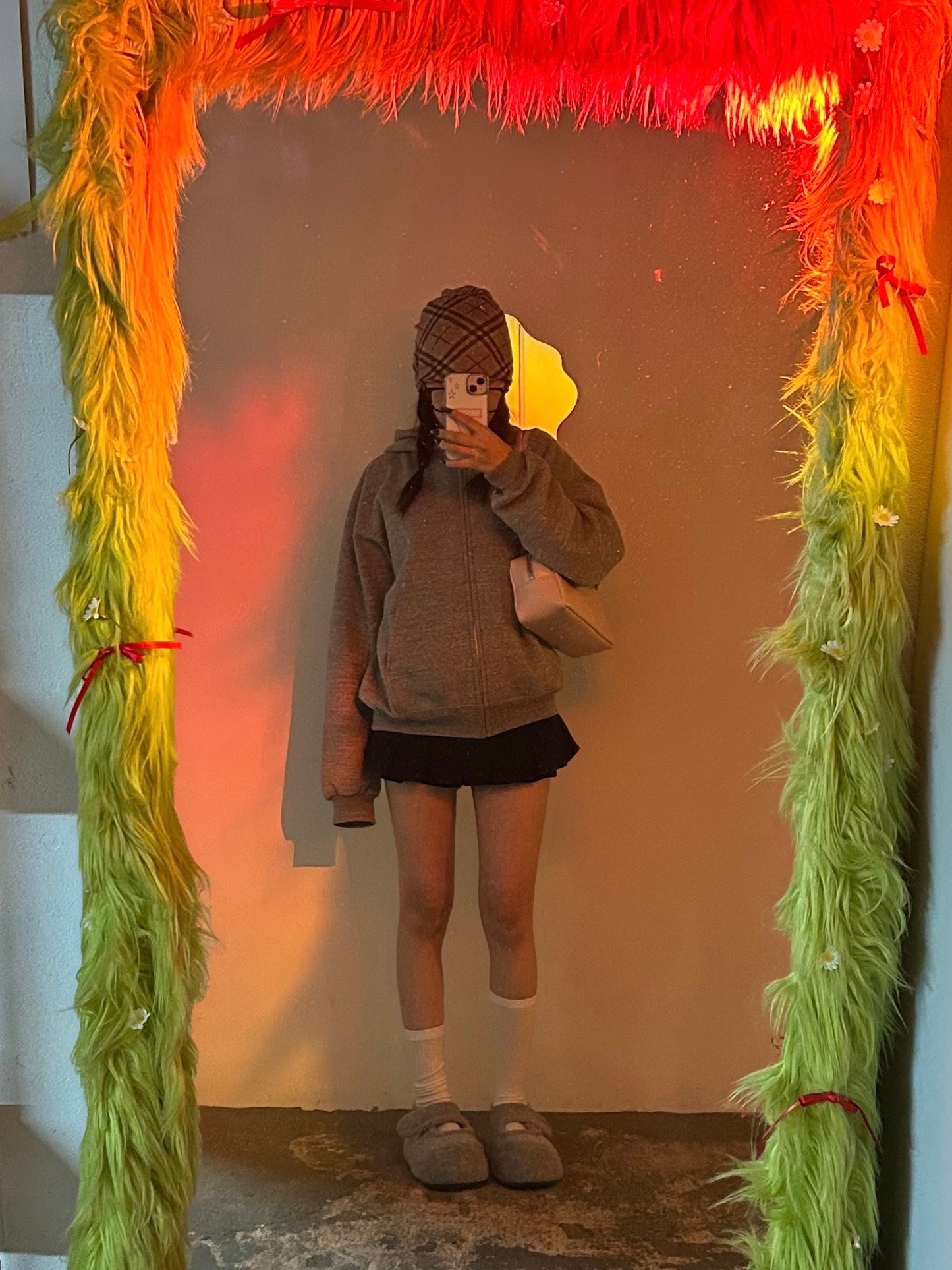 チェックビーニー DPB98060