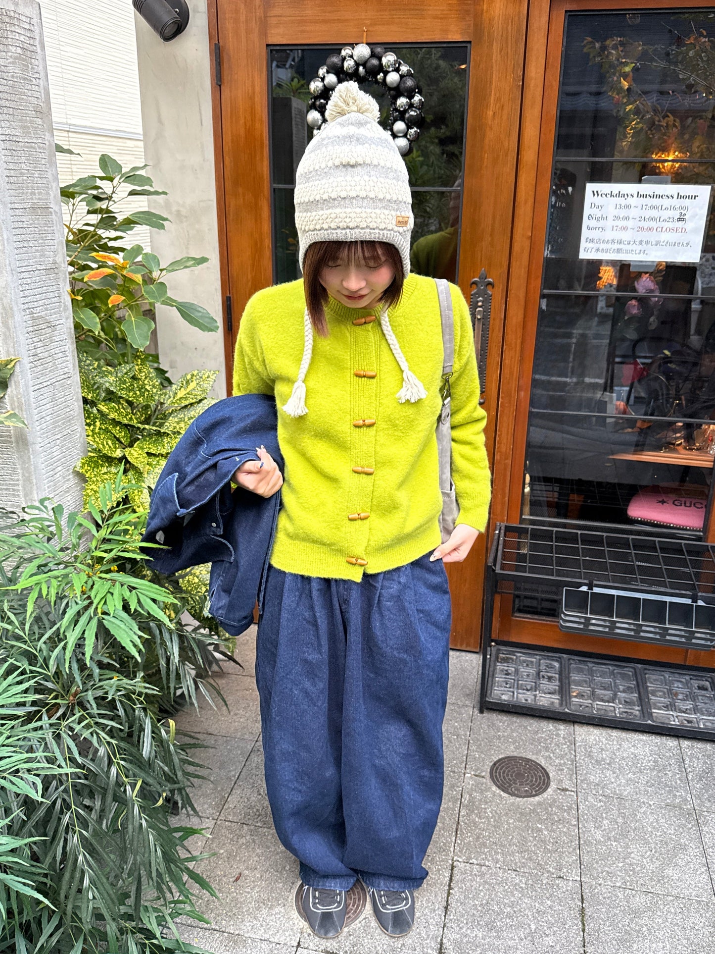 オリーブカーディガン DPC01003