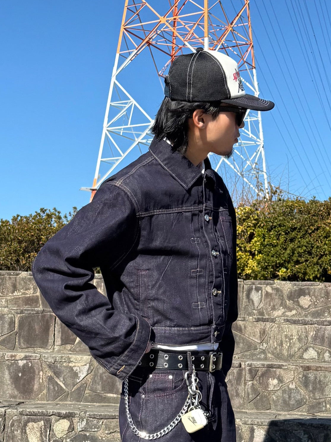 セットアップステッチデニムジャケット DPB90152