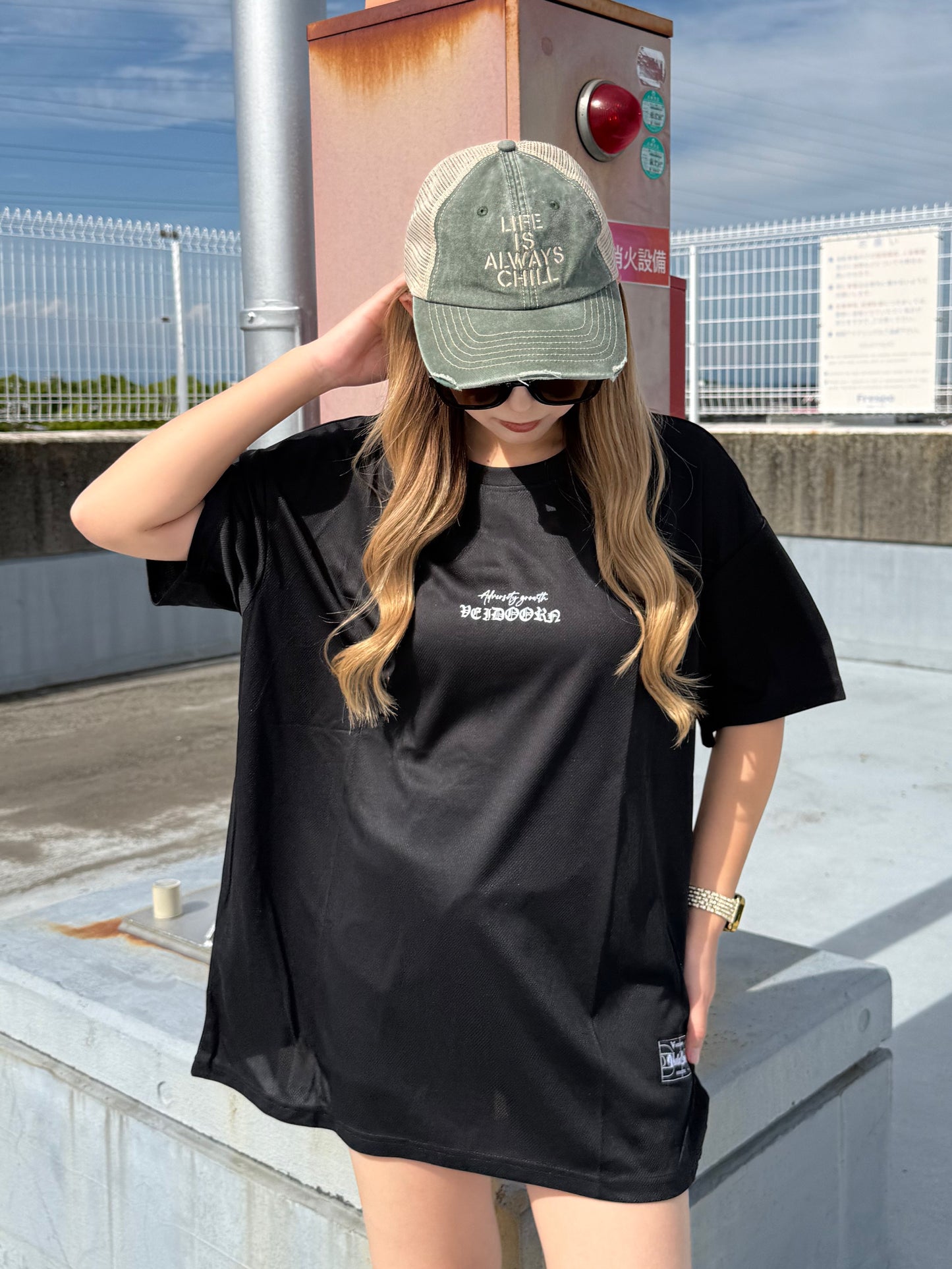 バーブワイヤーデザインTシャツ DPB90194