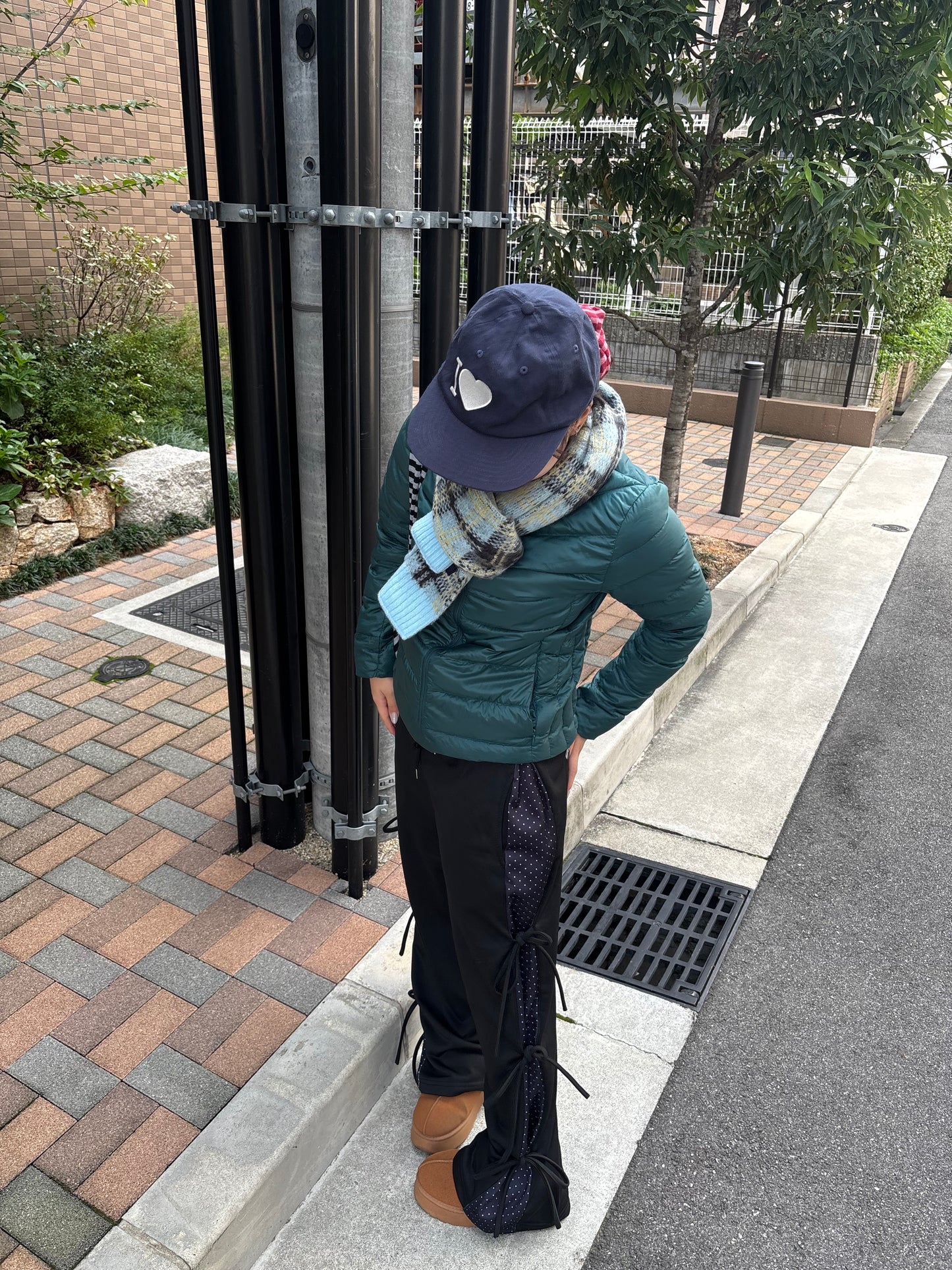 ラインドットリボンスウェットパンツ DPB89140