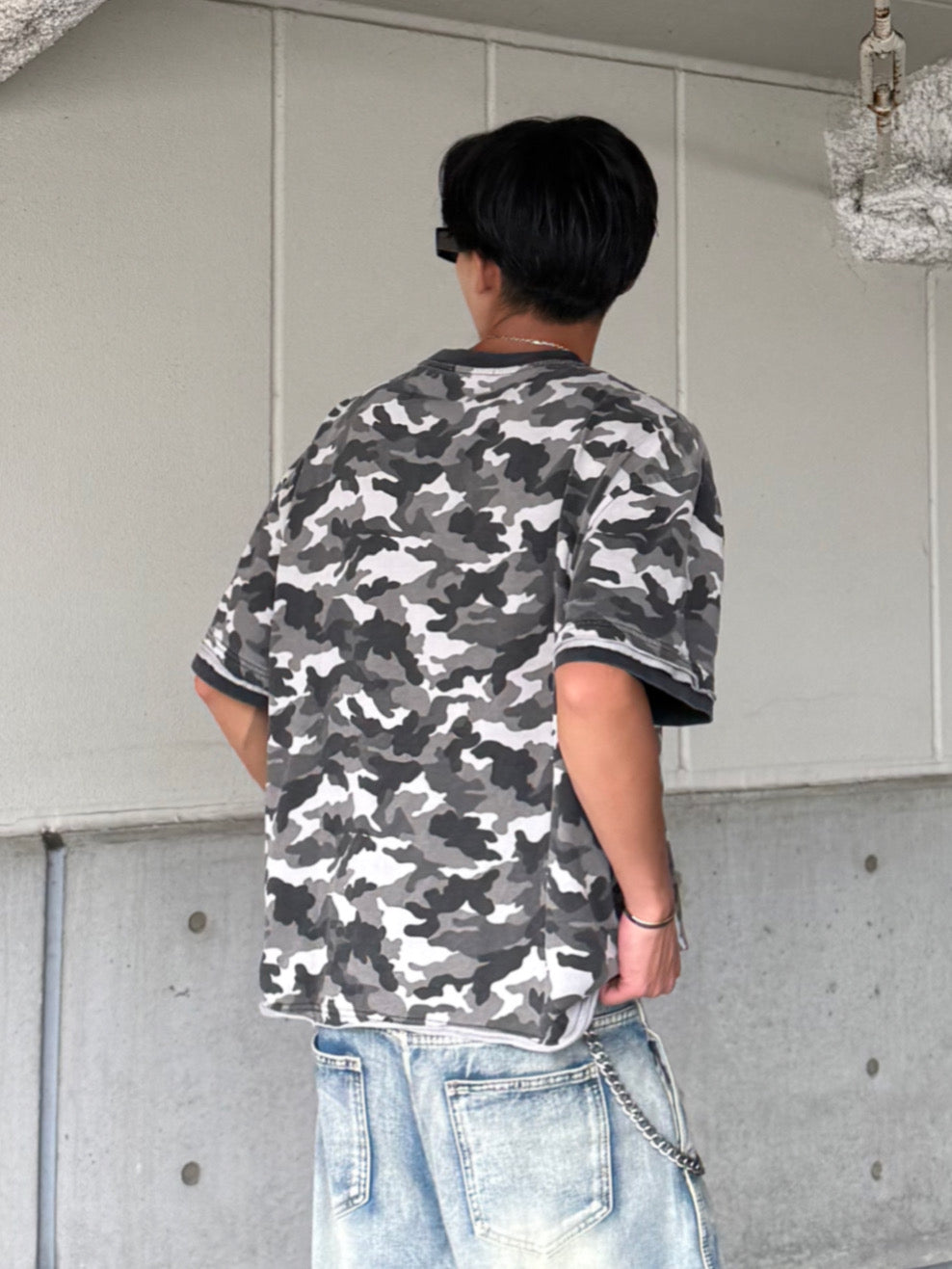 カモフラヴィンテージオーバーTシャツ DPB90230