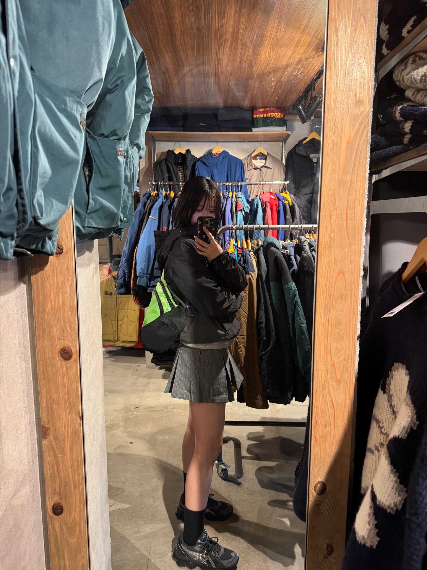 ストライププリーツスカート DPB93079