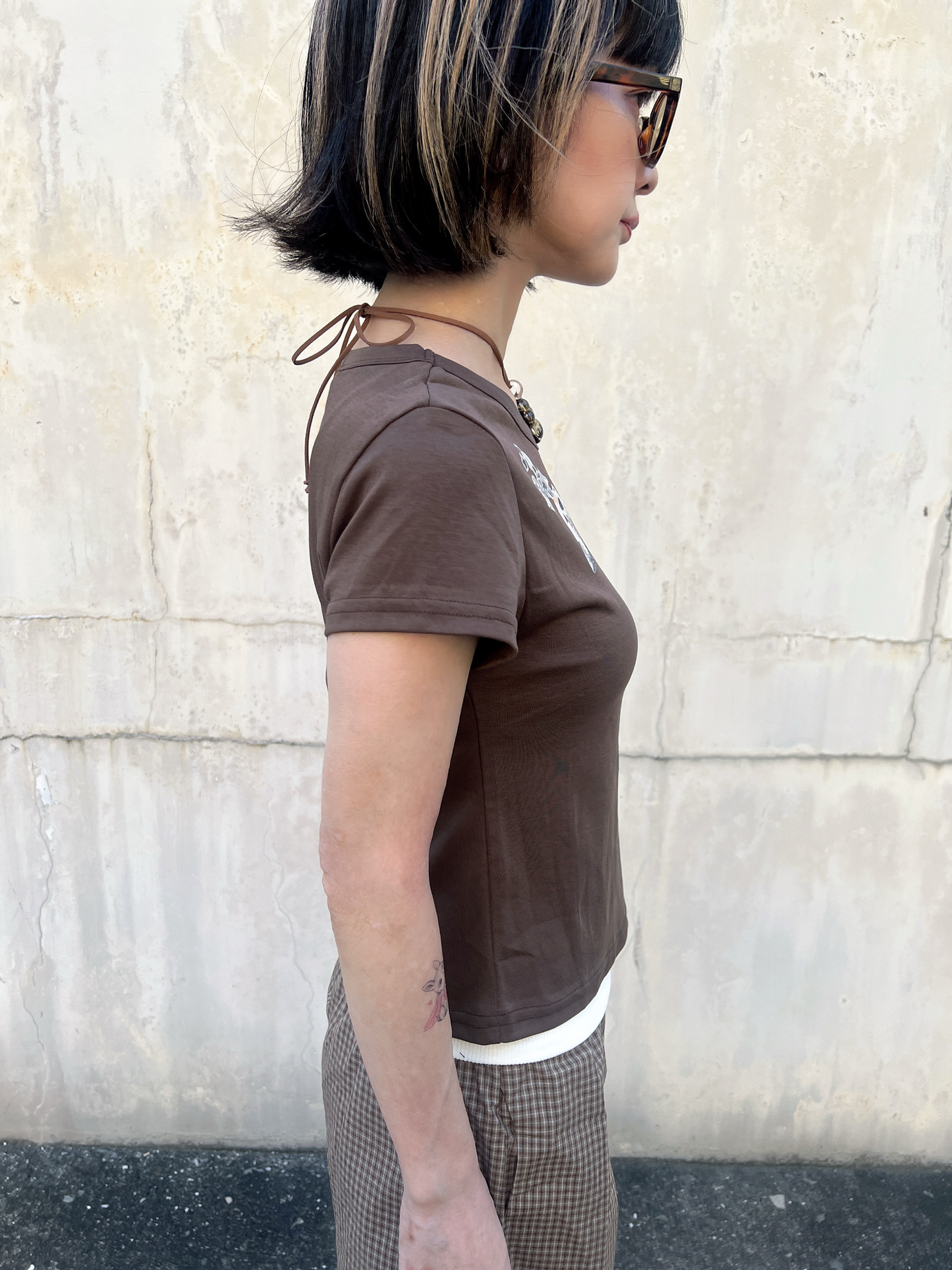チェーンプリントミニTシャツ DPB79188