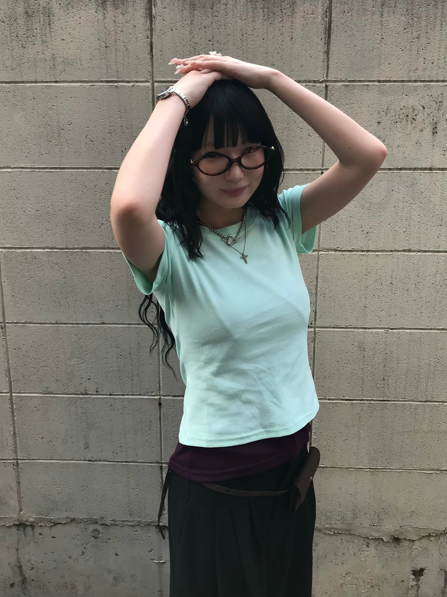 シンプルカラーTシャツ DPB85539