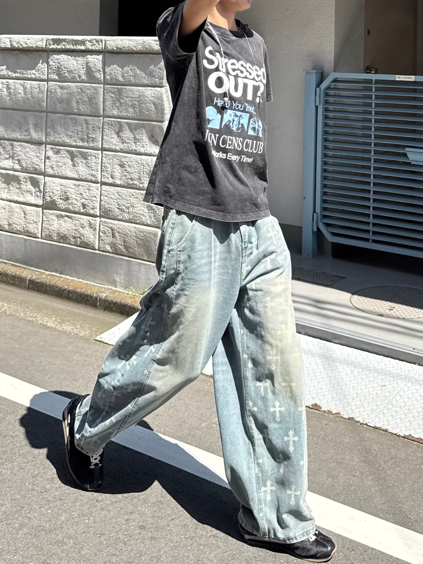 クロスロゴデニムパンツ DPC05020