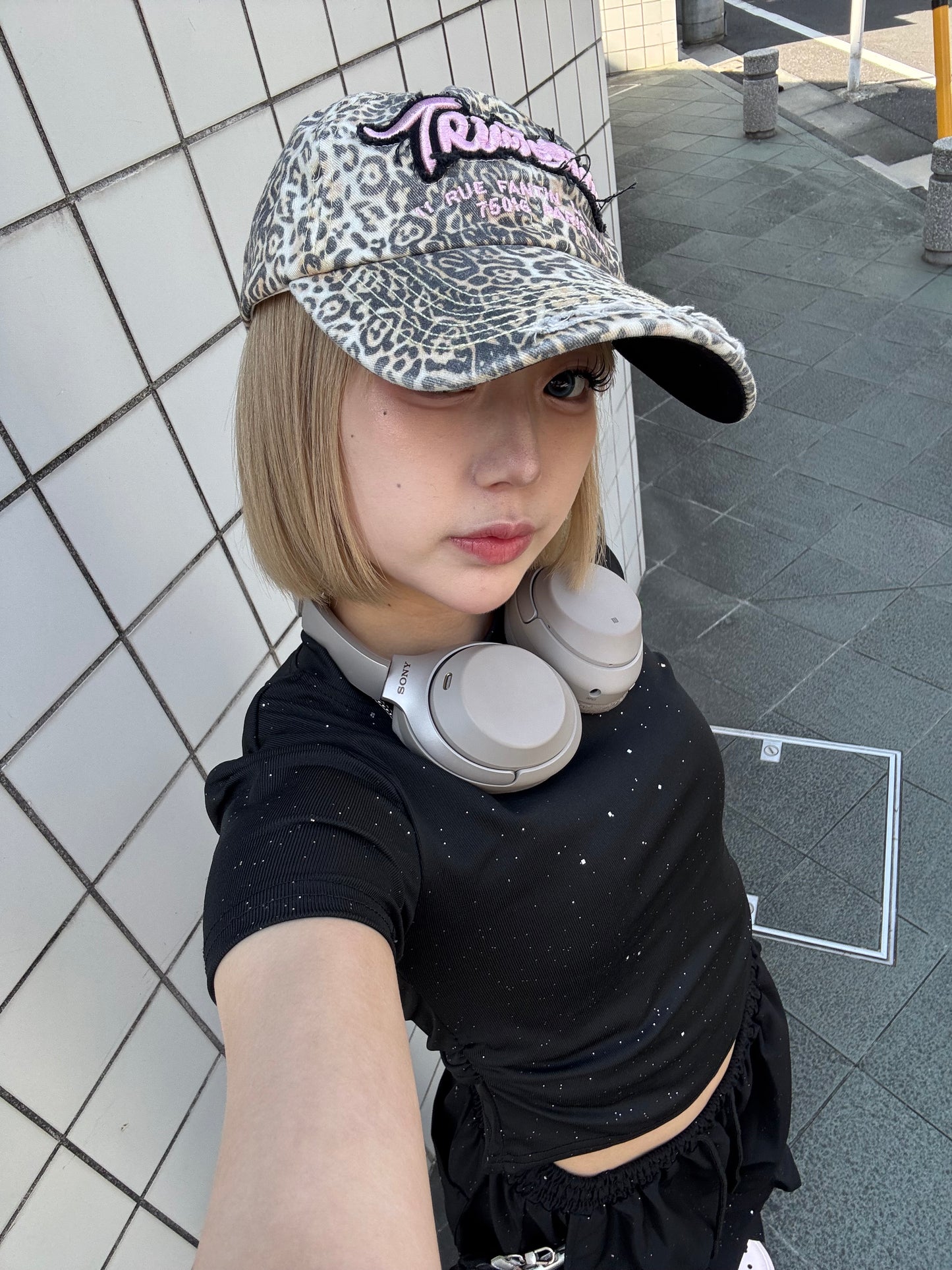 ラメクロップドTシャツ DPB86264
