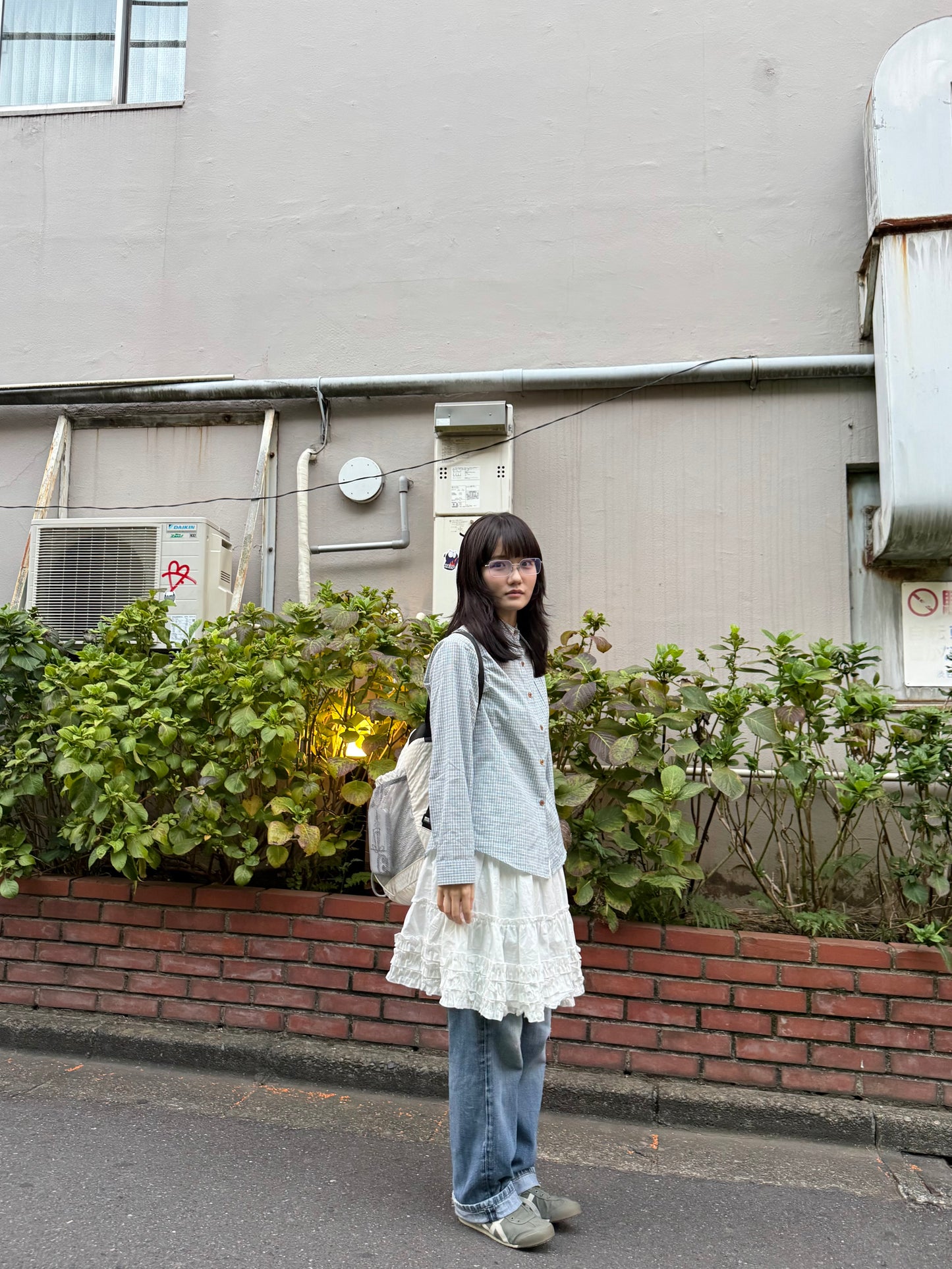 ホワイトメッシュバッグパック DPA43683