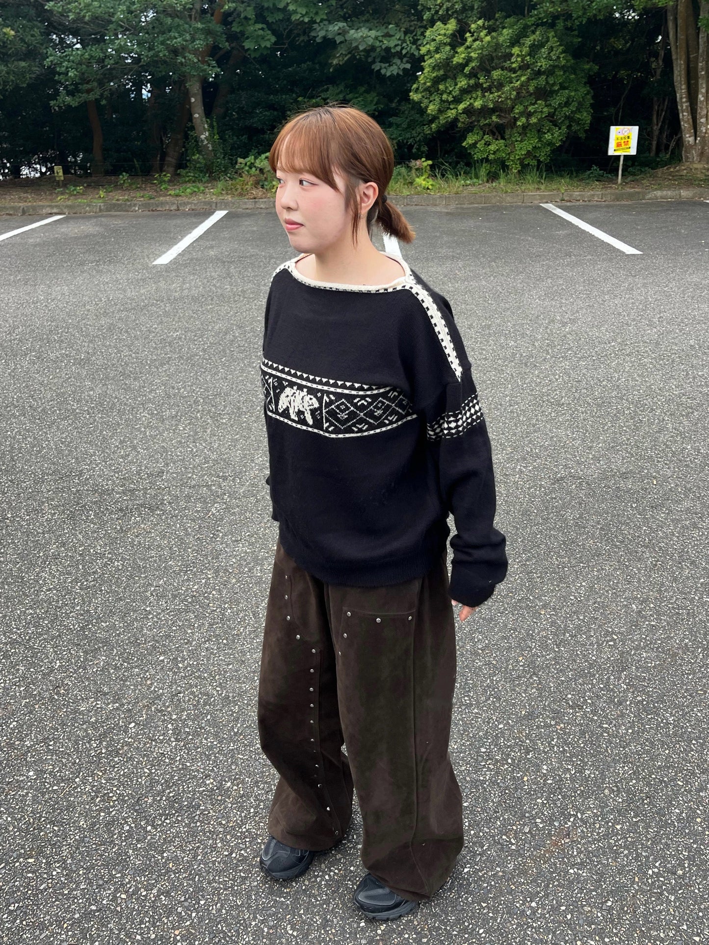 ワンショルノルディックニット DPB97019