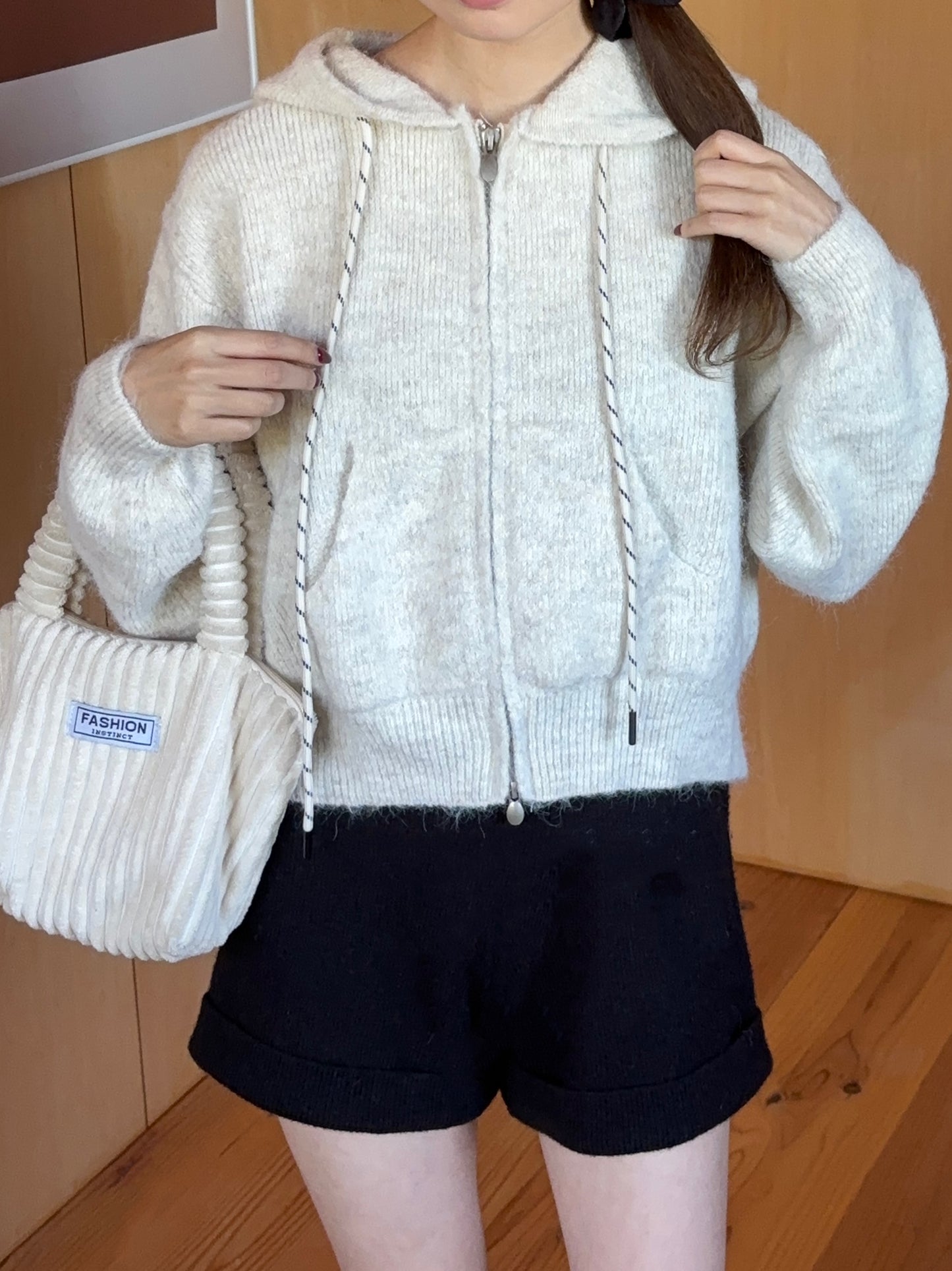 ダブルジップニットパーカー DPB88126