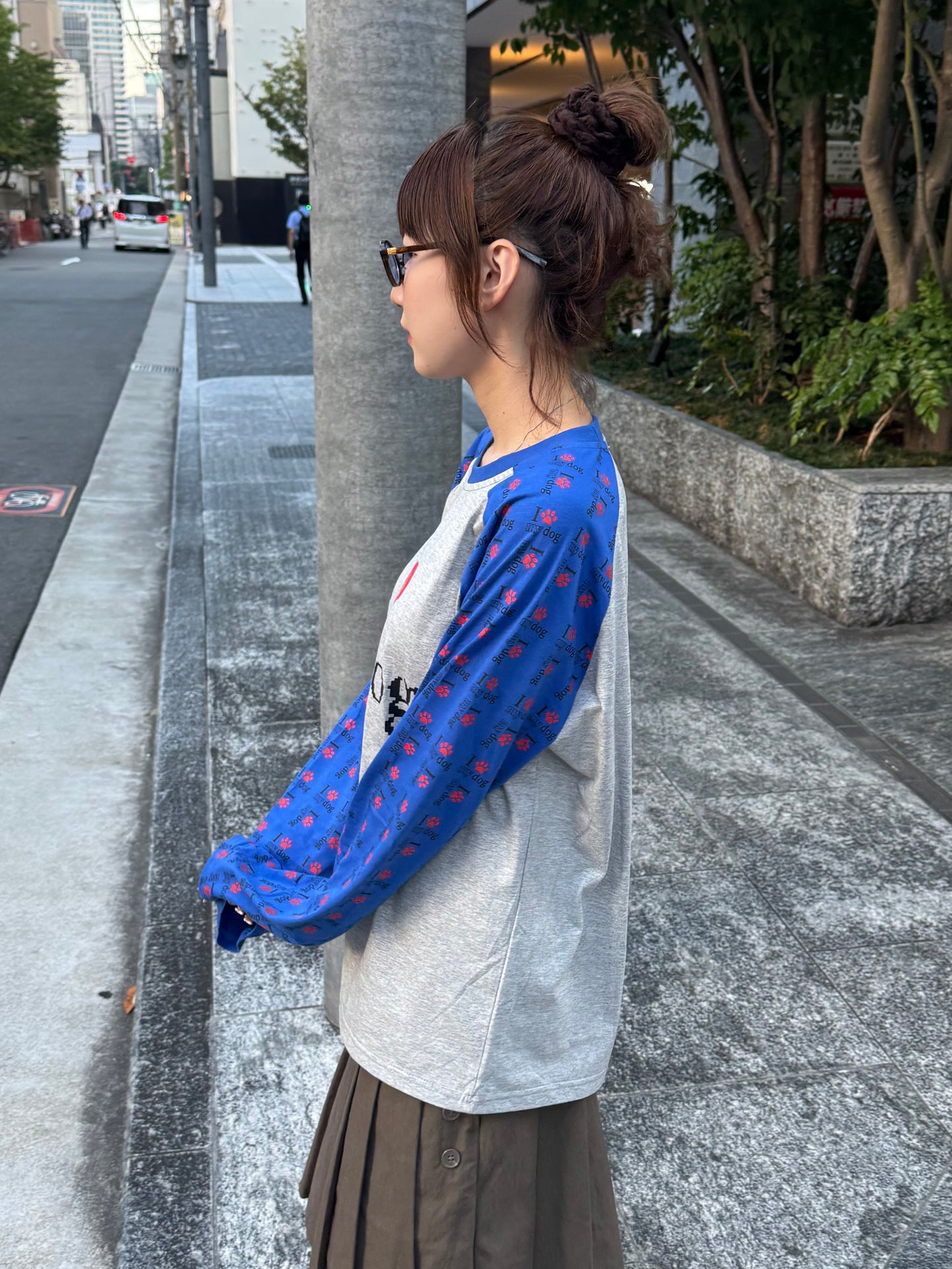 dogラグランTシャツ DPB85332