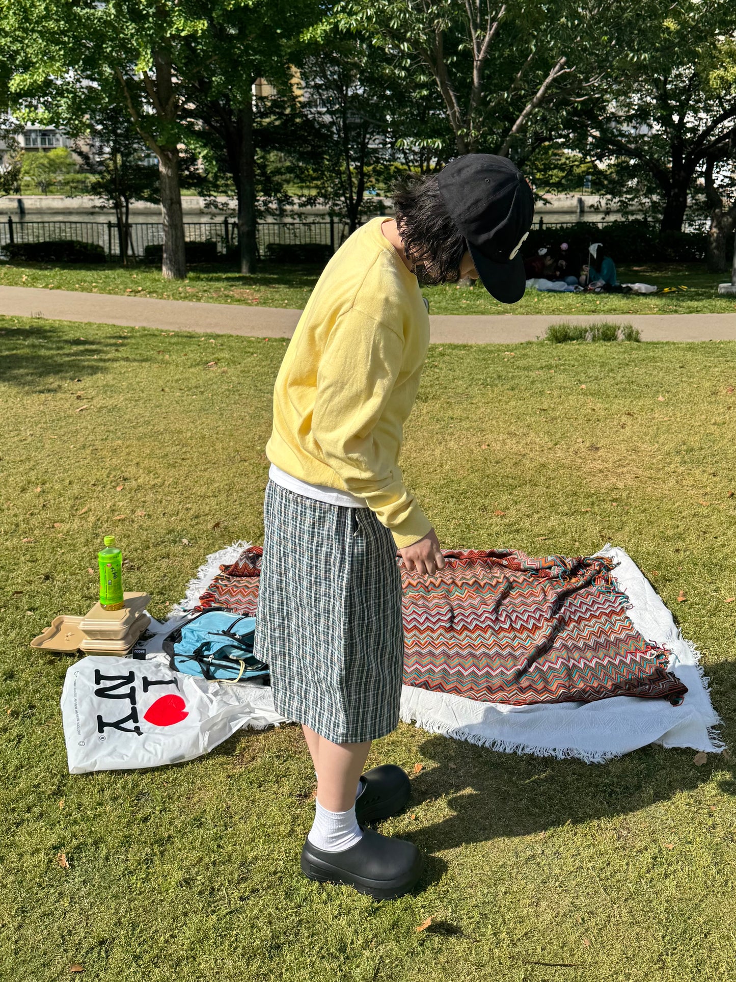 カジュアルチェックパンツ DPB85212