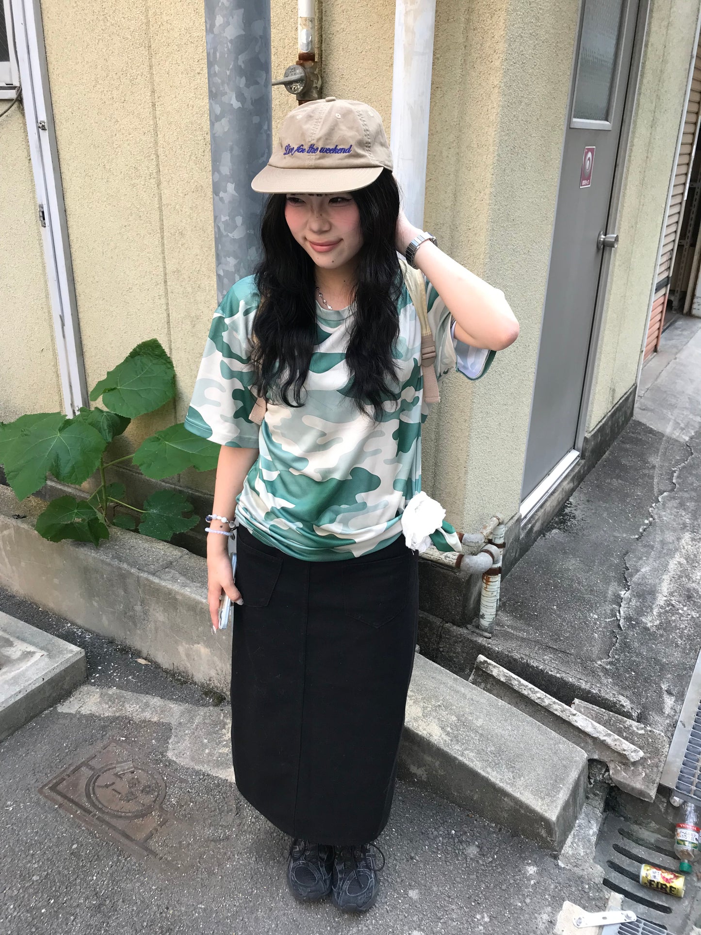 カモフラオーバーTシャツ DPB89284