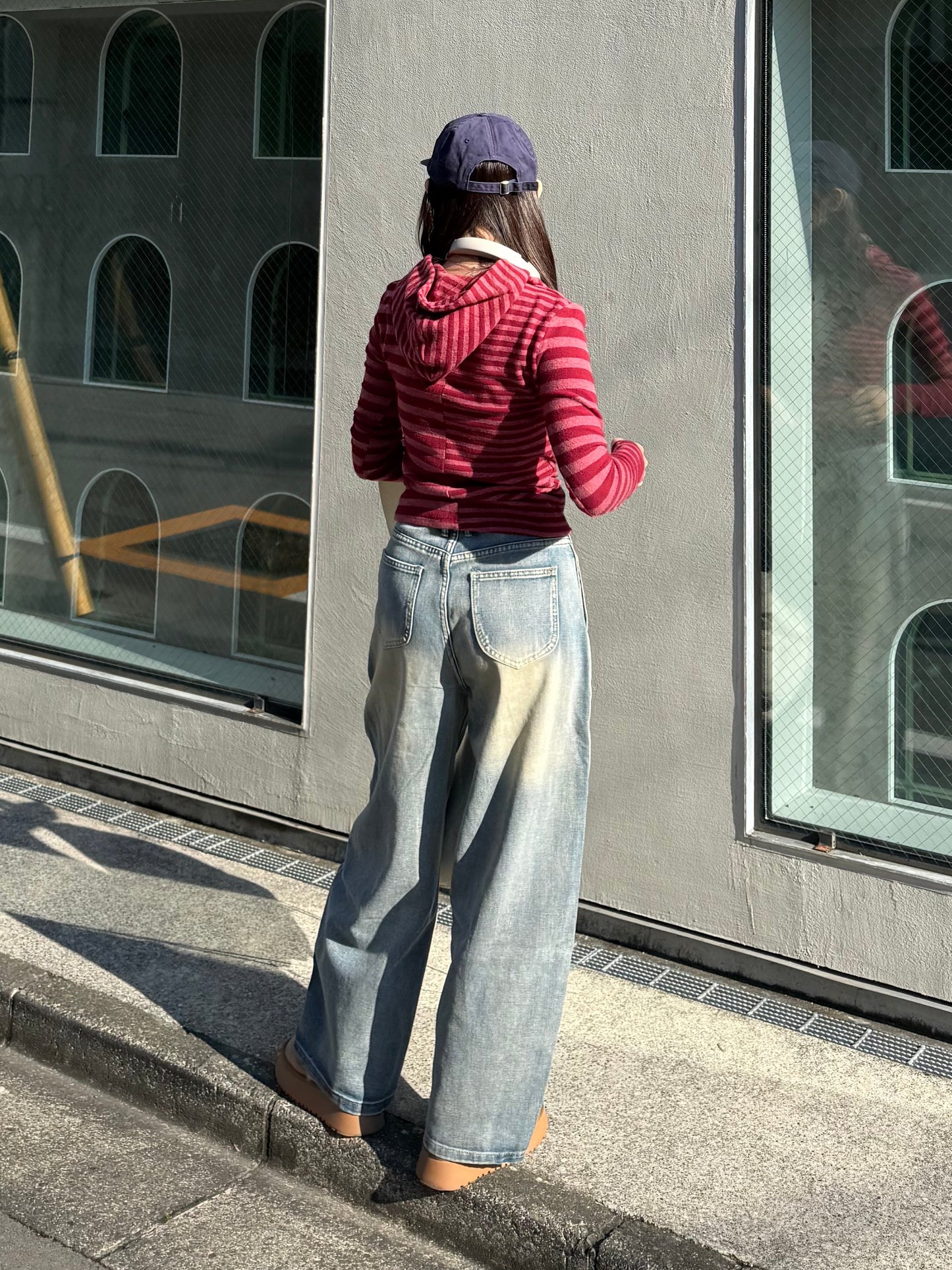 バルーンウォッシュデニムパンツ DPB91078
