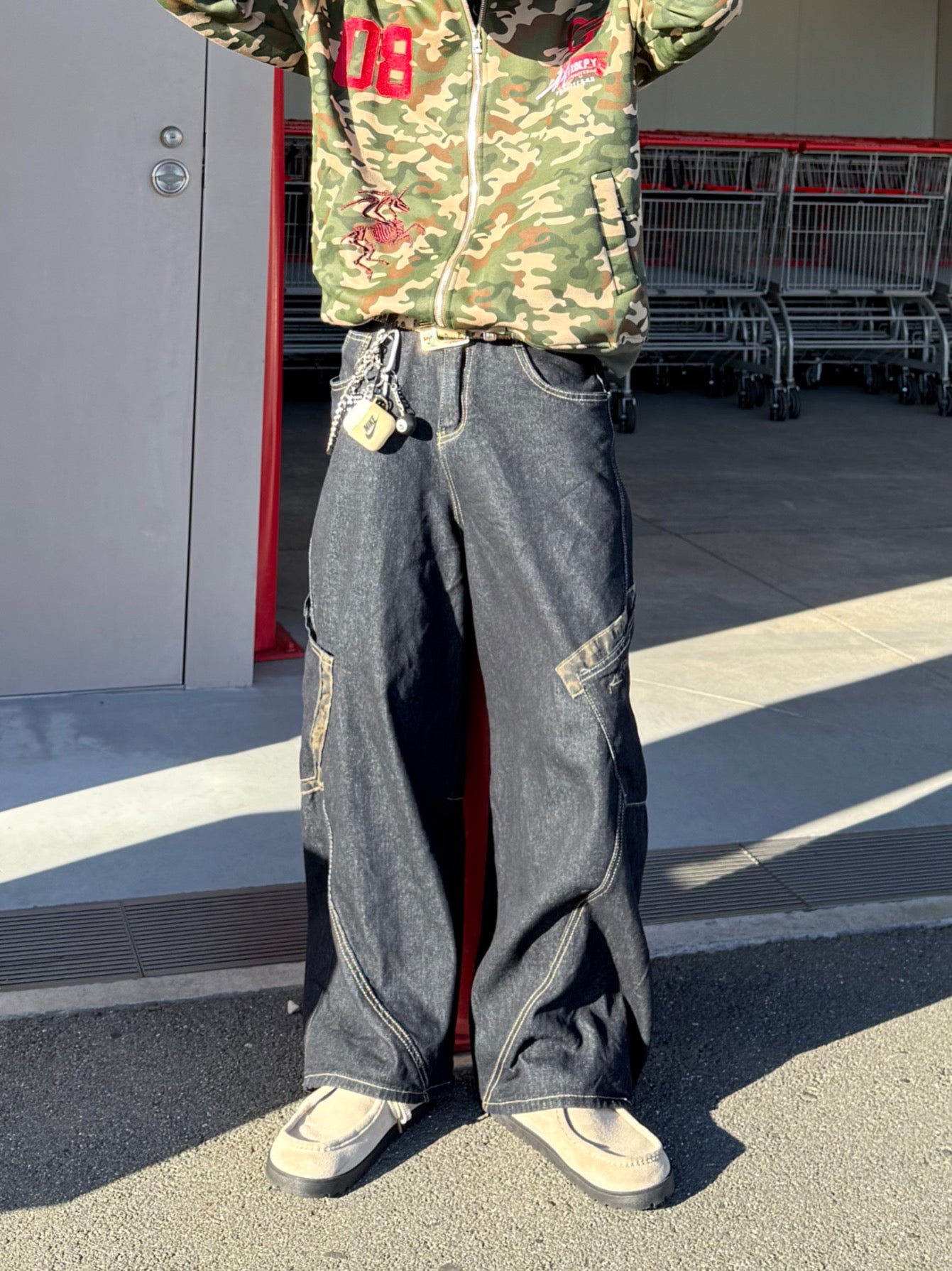 レオパードサイドポケットバルーンパンツ DPB90071