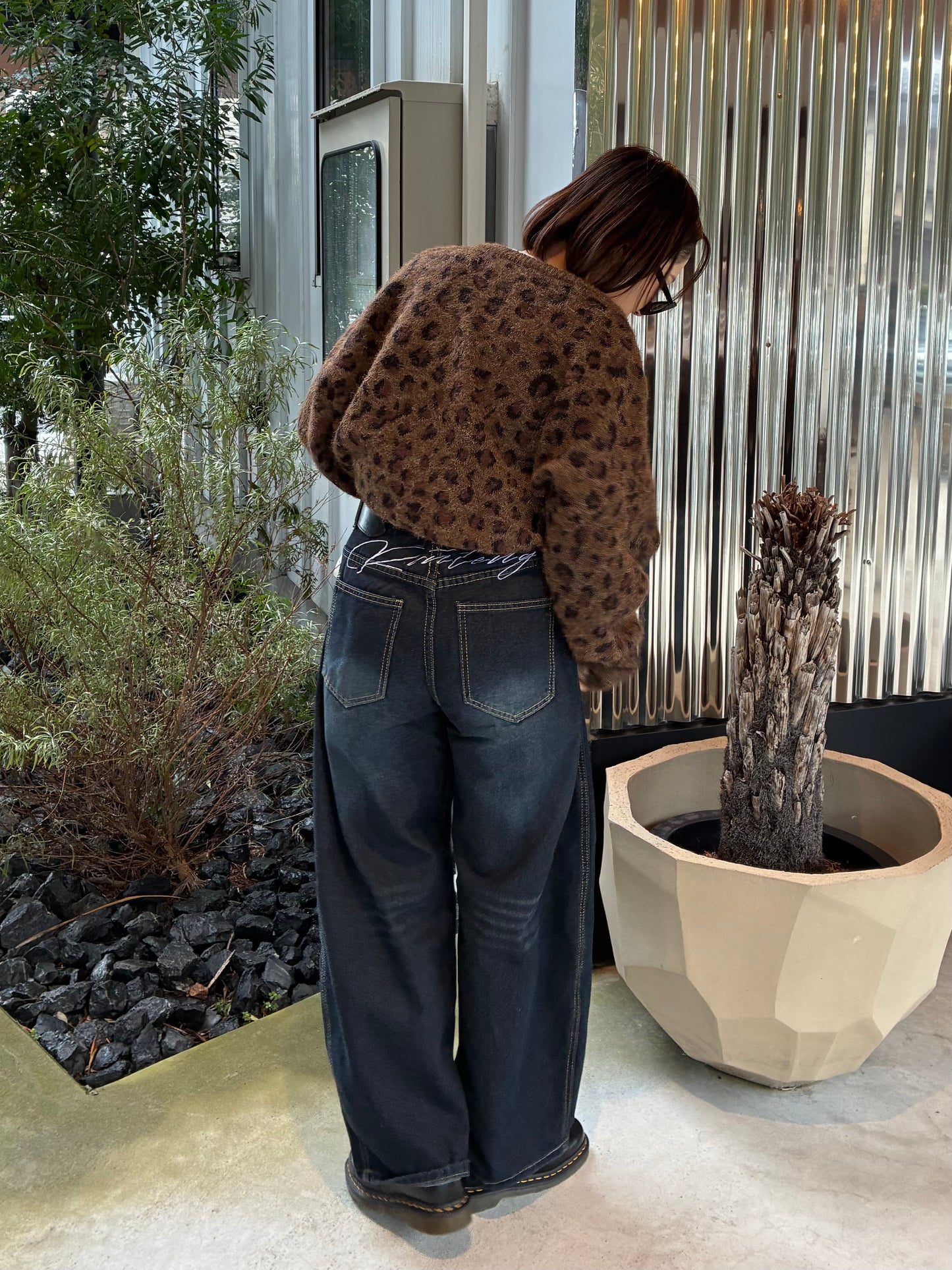 バッグロゴデニムパンツ DPA61482