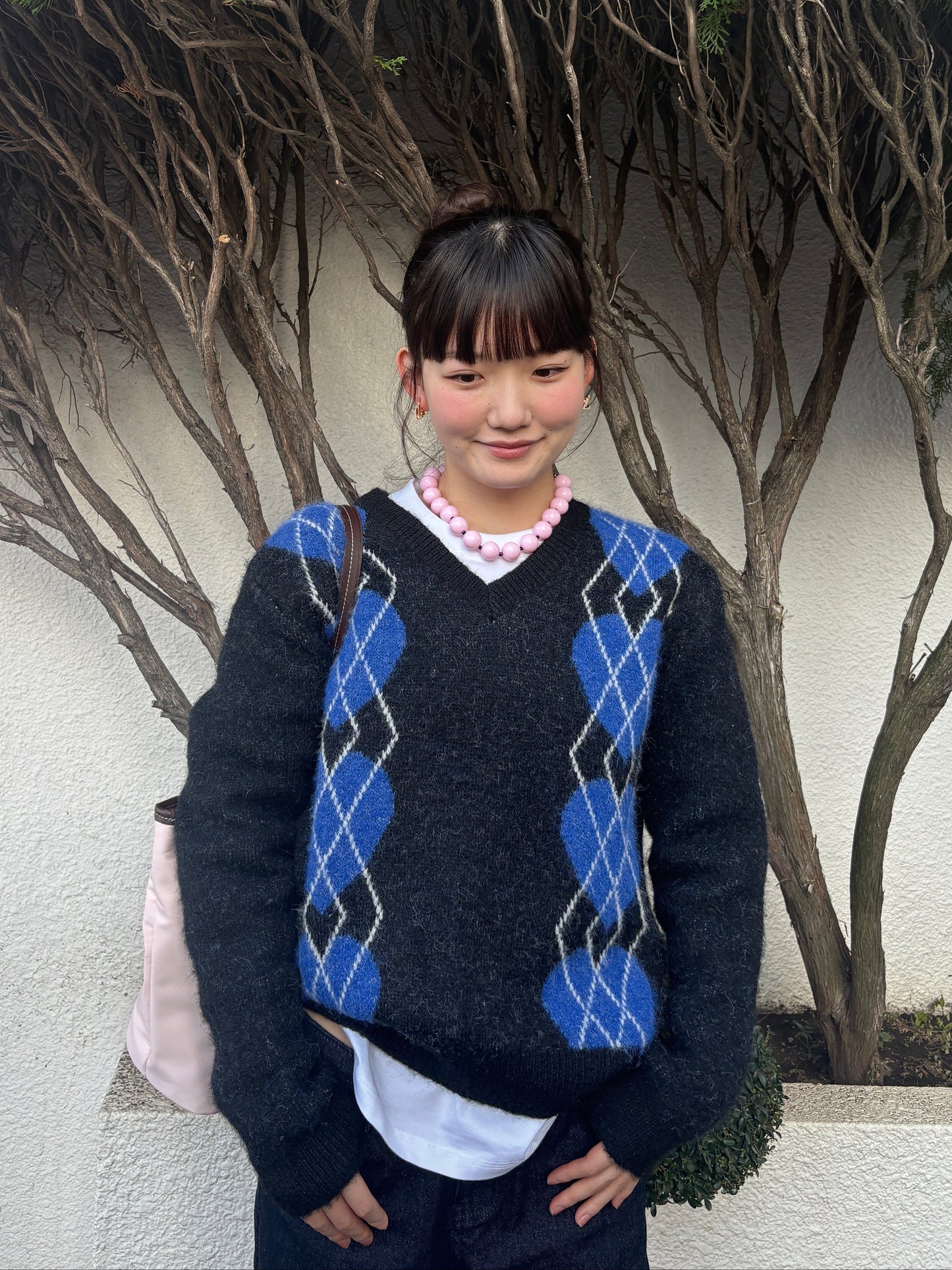 ライトピンクネックレス DPA43779