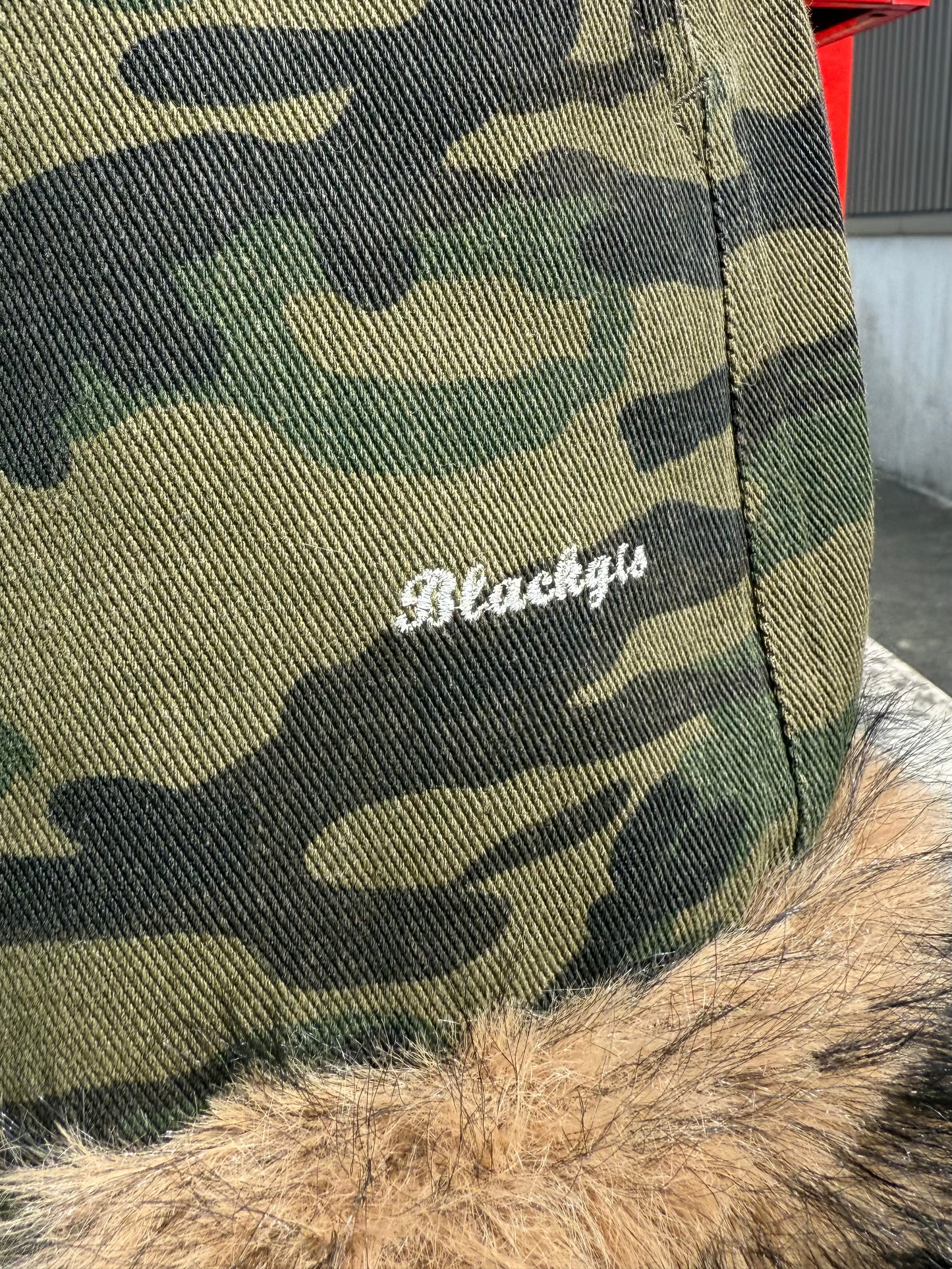 ポイントカモフラファーパンツ DPB73504