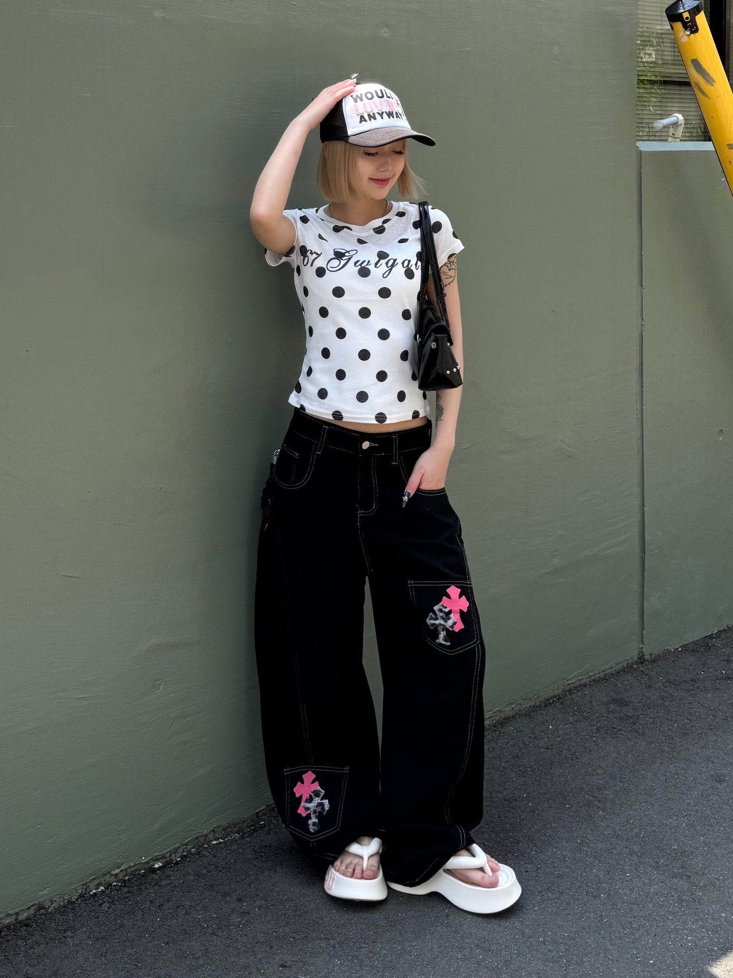 ドットナンバーミニTシャツ DPB86282