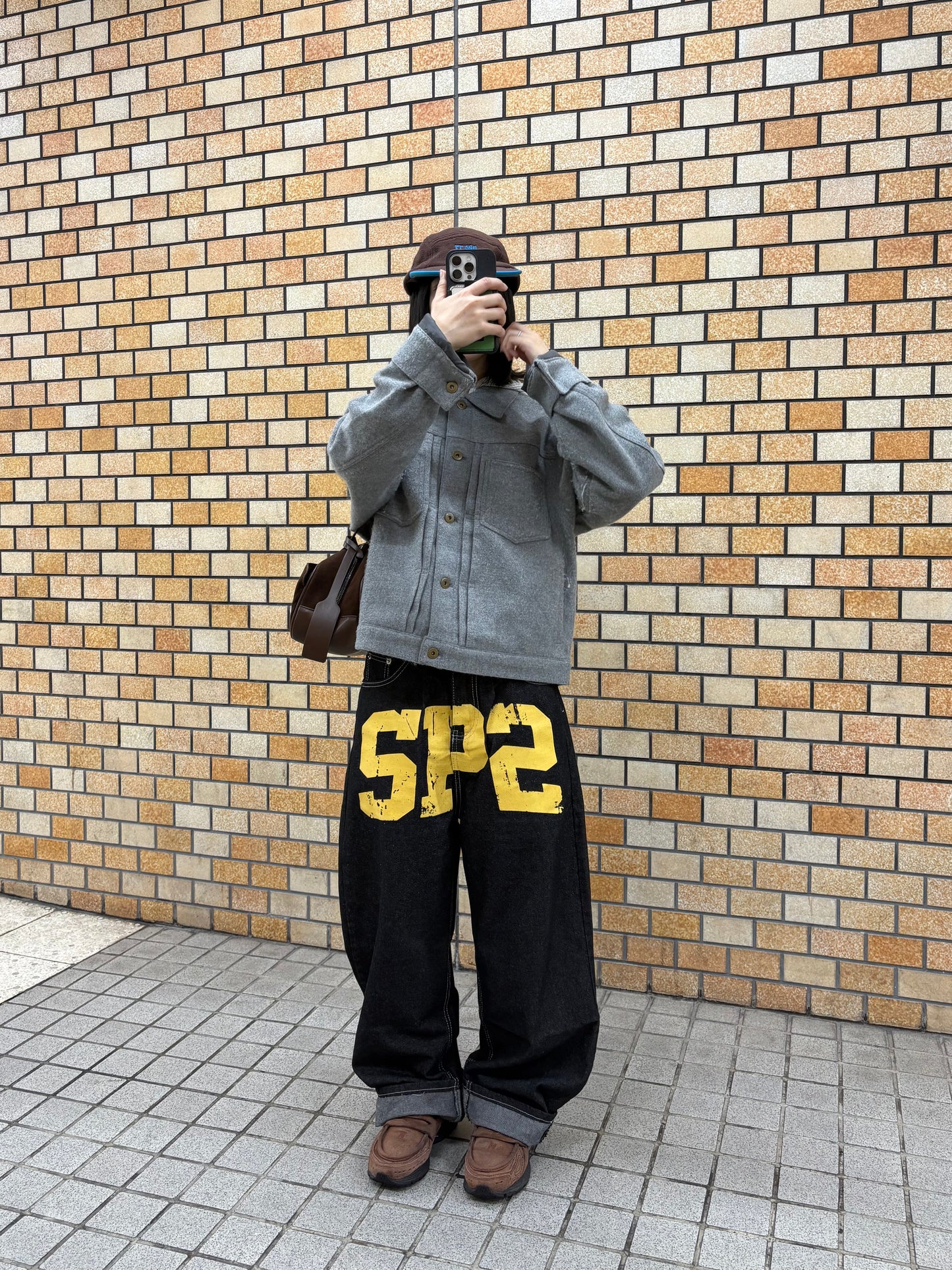 ハイストリートウォッシュロゴデニムパンツ DPB99026