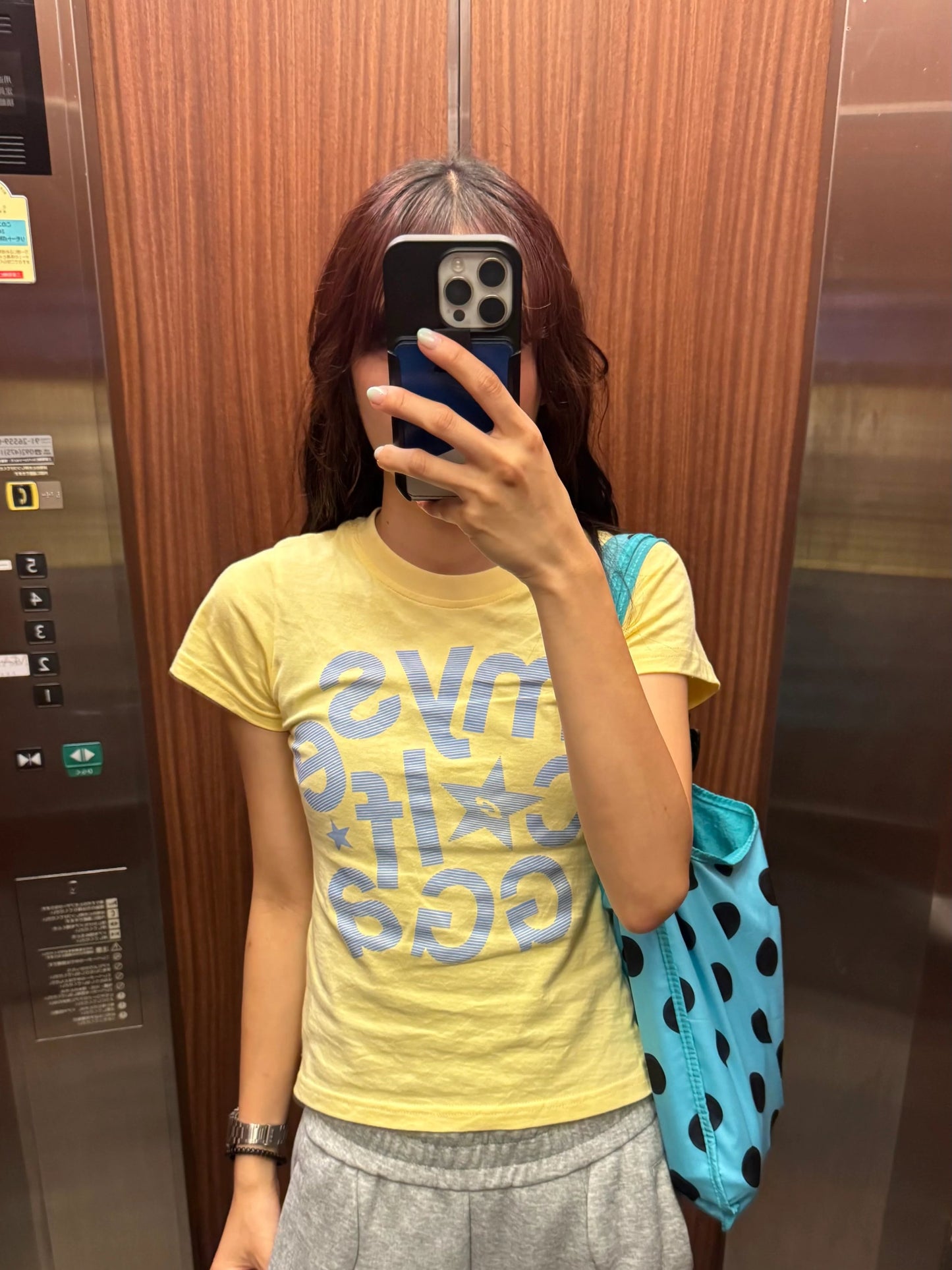 レタリングミニTシャツ DPC07027