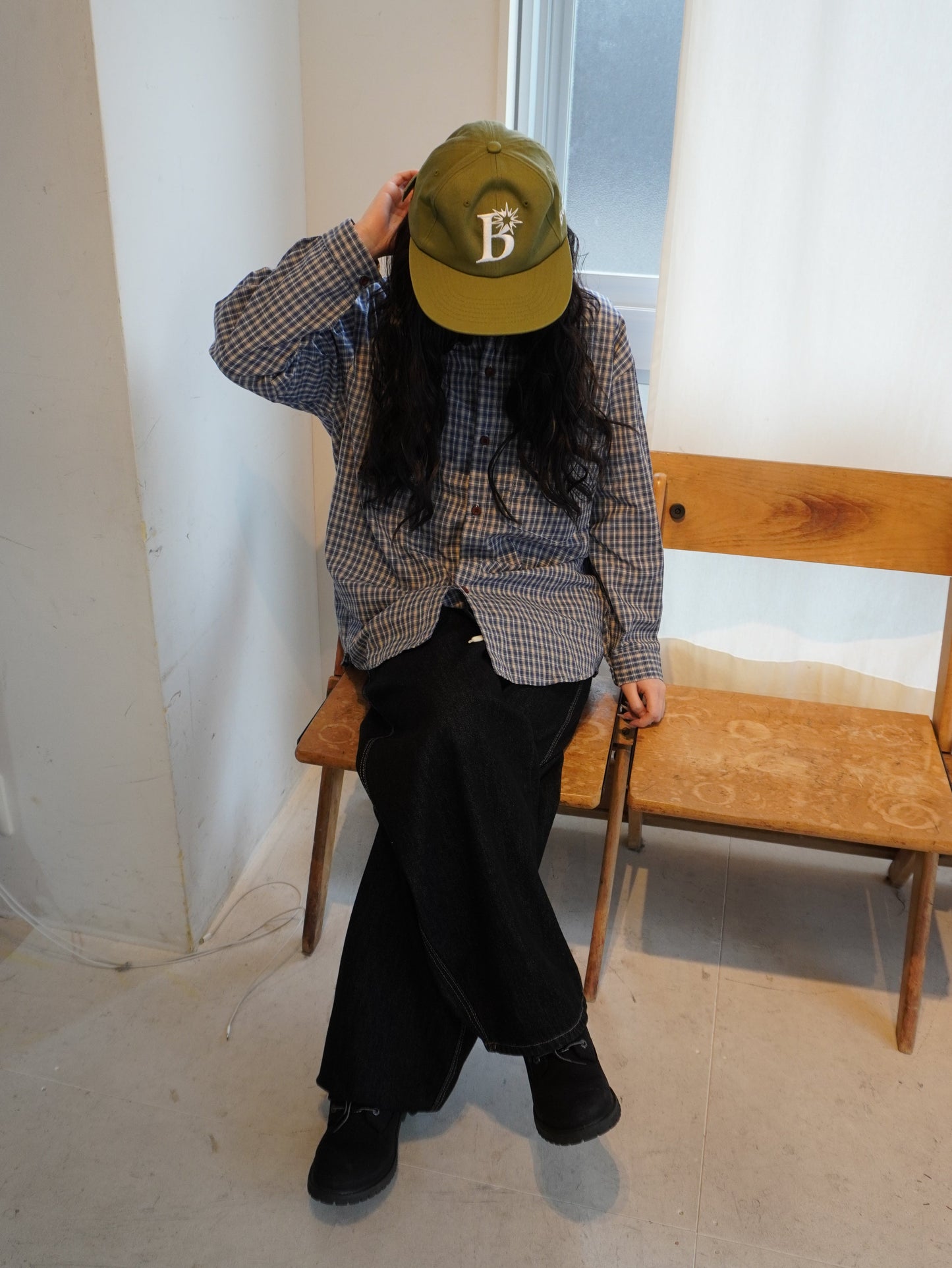 チェックネルシャツ DPB85472