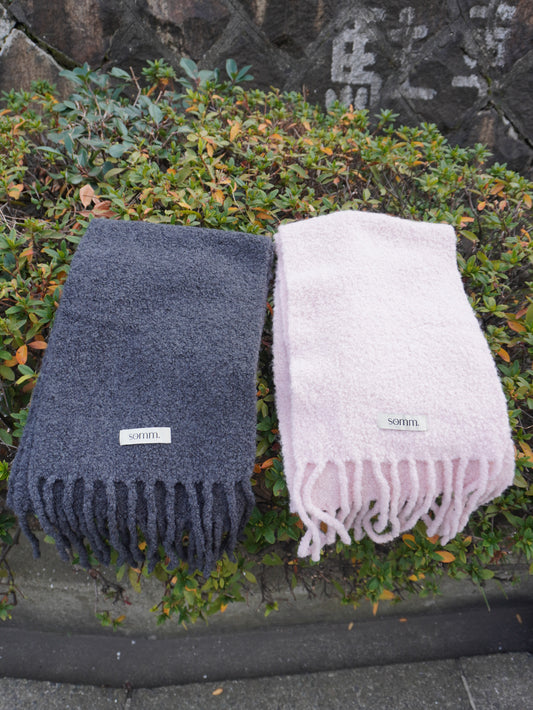 ブークレットフリンジマフラー DPB85365