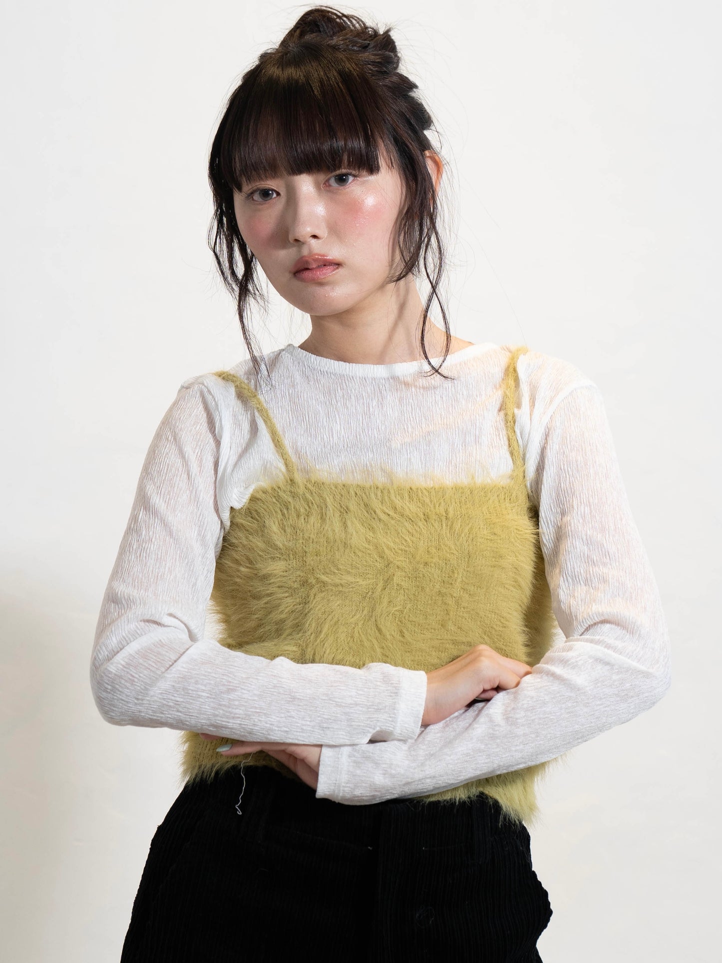 シャギーニットキャミソール DPC02004