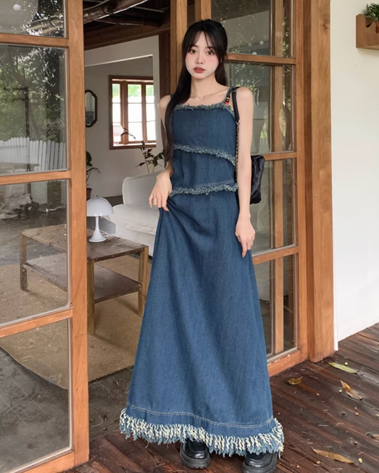 デニムキャミワンピース DPB71369