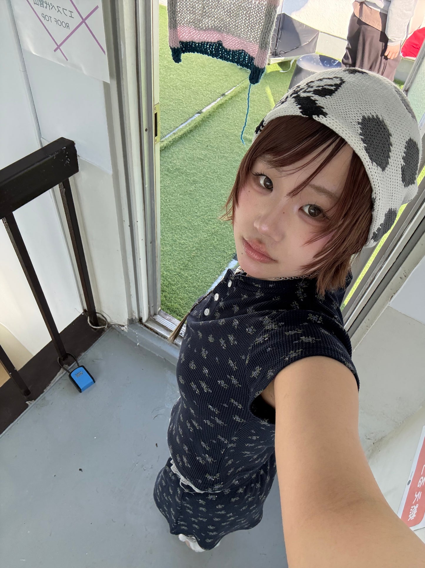 ミニフラワーサーマルセットアップパンツ DPC04052