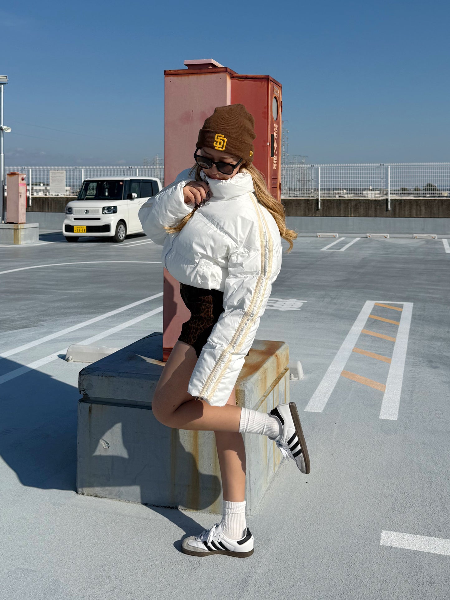 ラインショートダウンジャケット DPB73541