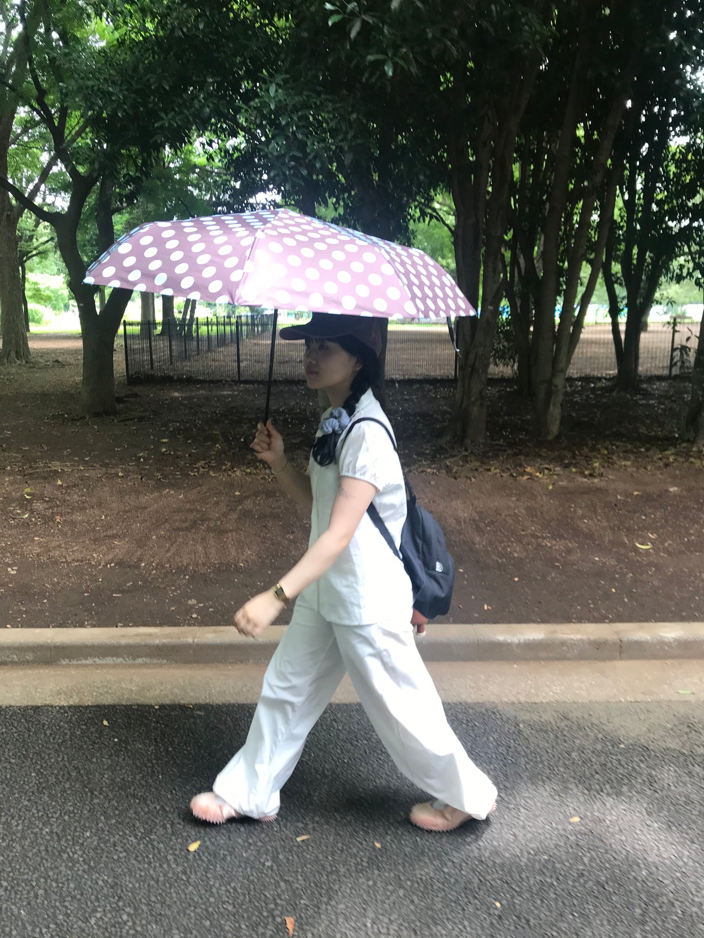 カーブバルーンホワイトパンツ DPC04092