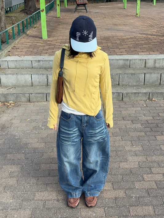 サイドギャザーショートトップス DPB99030