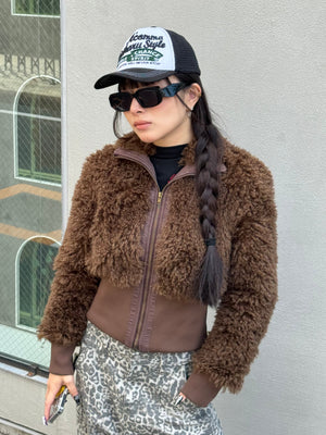 ウエストスリムファージャケット DPB86138