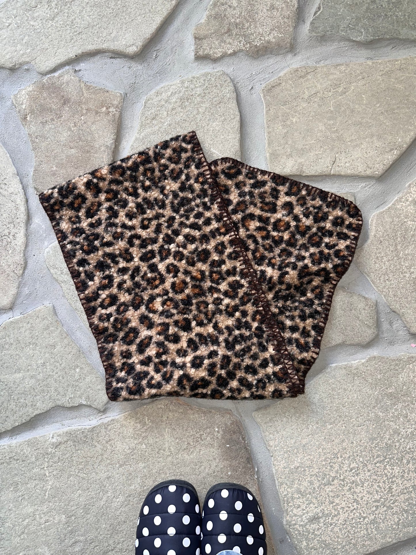 レオパードステッチマフラー DPB95058