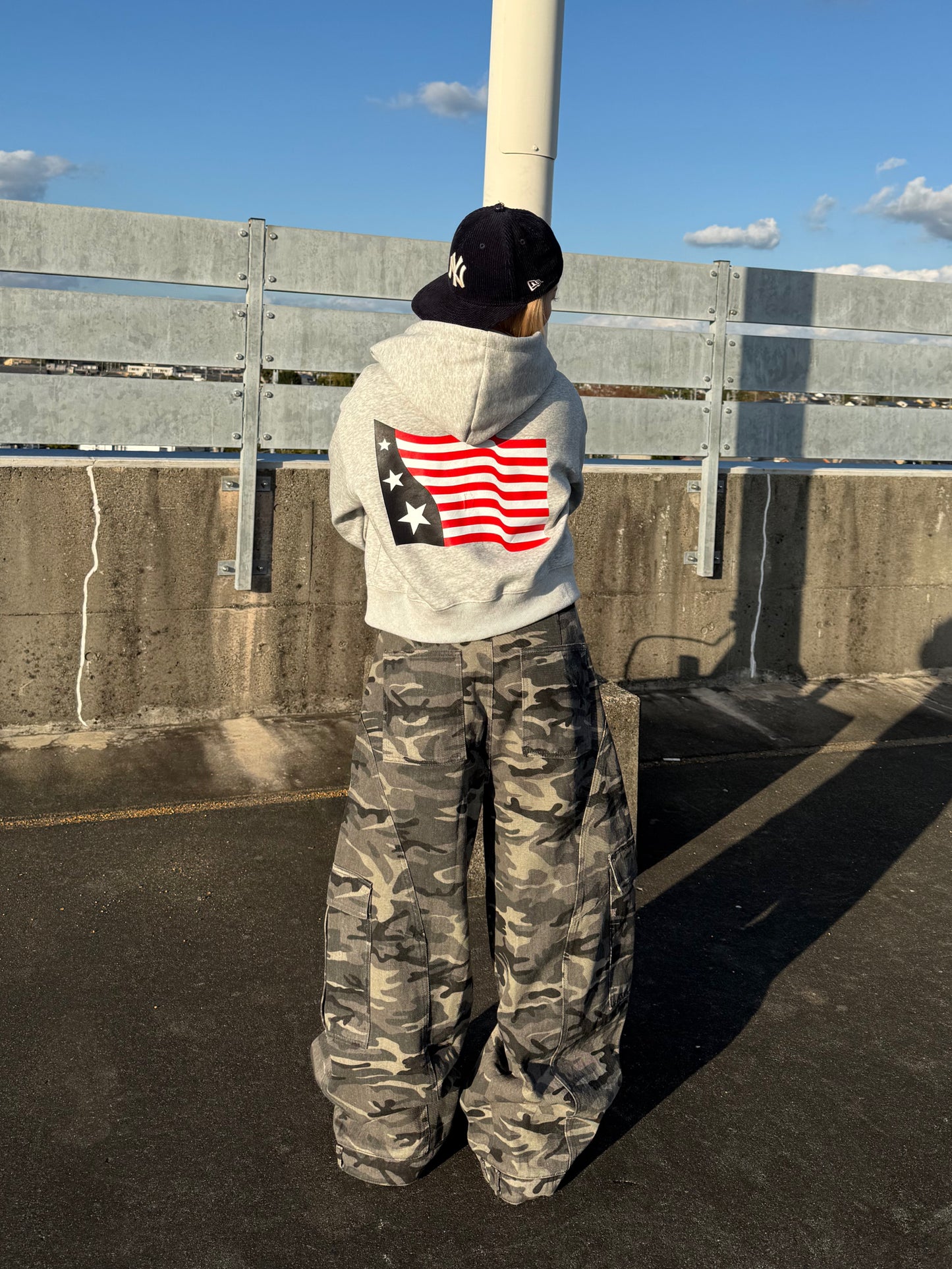 アメリカンプリントパーカー DPB73547