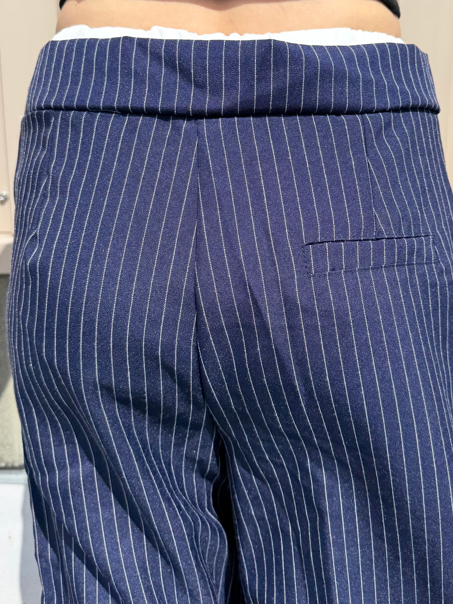 ストライプストレートパンツ DPB73581