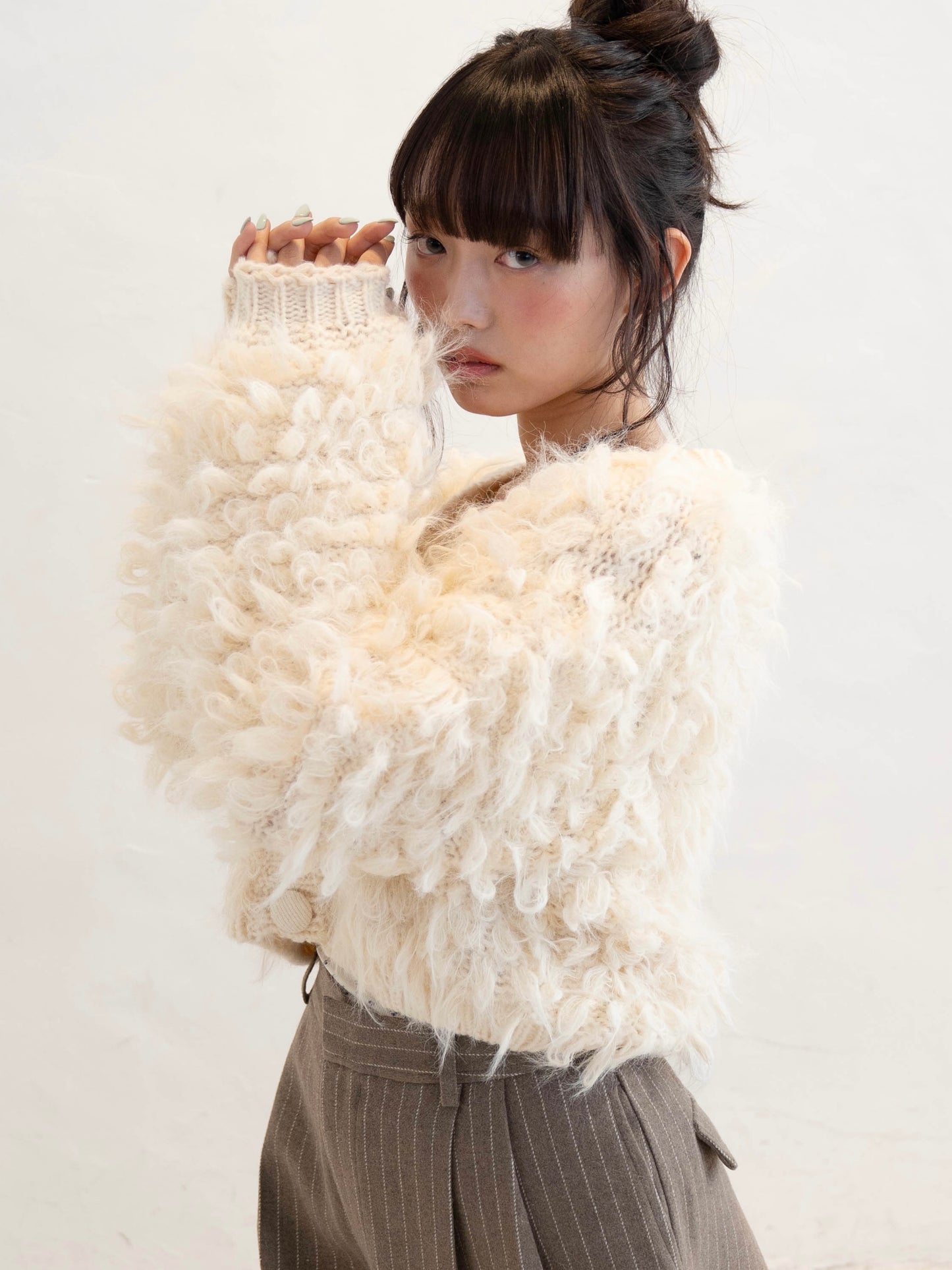 ループニットカーディガン DPC02006