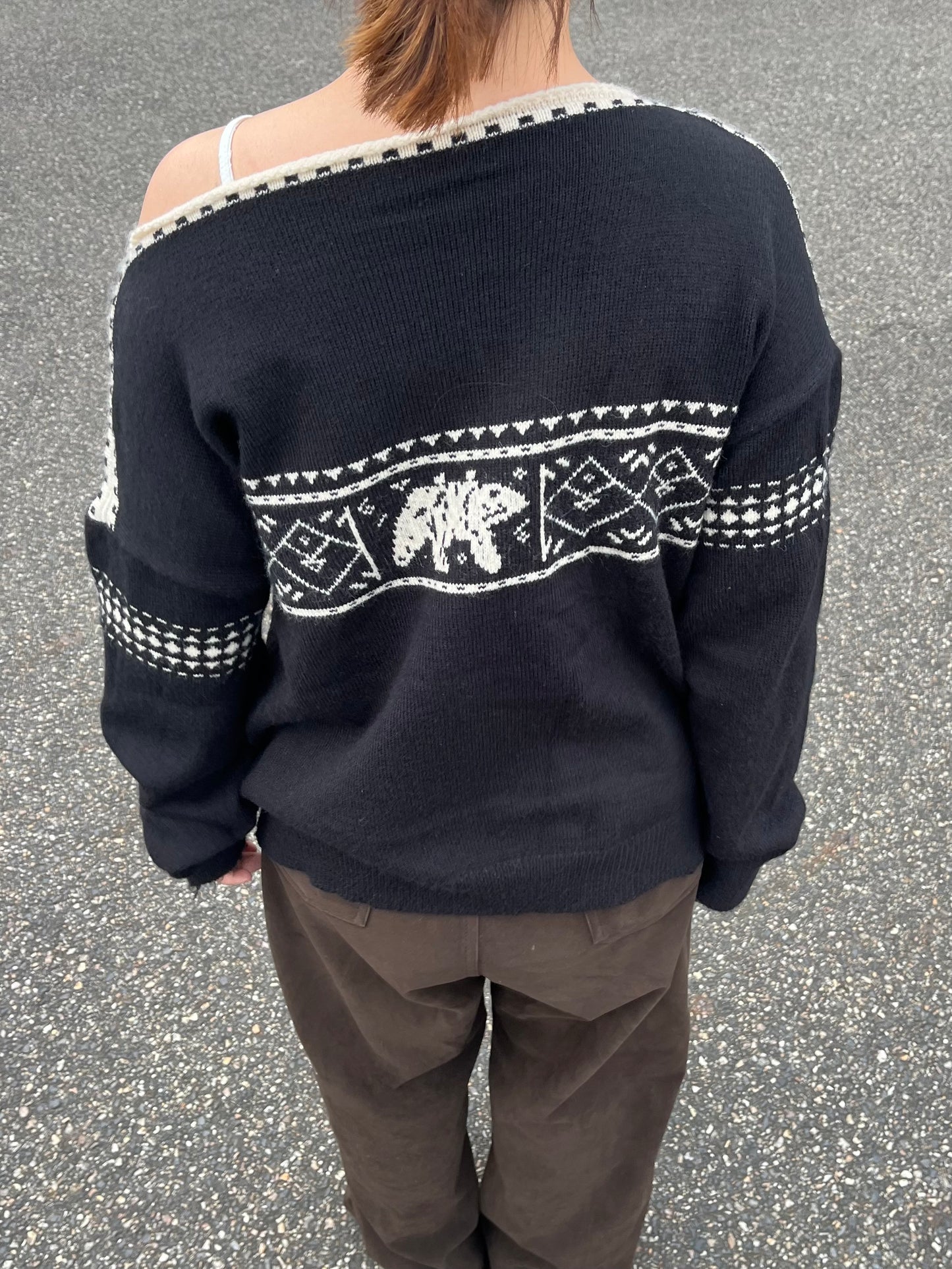 ワンショルノルディックニット DPB97019