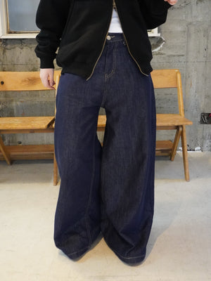 ワイドバルーンデニムパンツ DPB85091