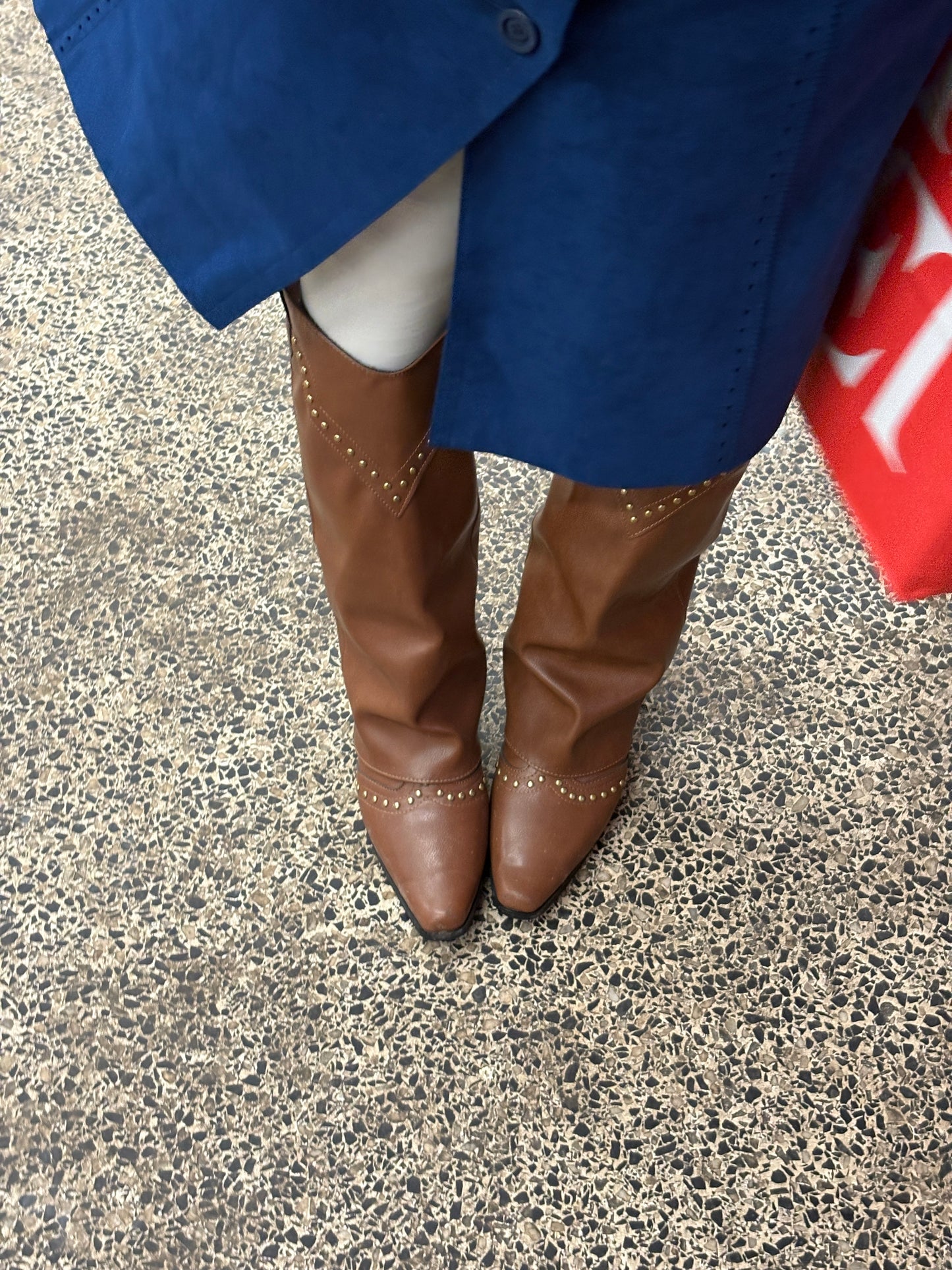 ダークブラウンウエスタンブーツ DPA43799