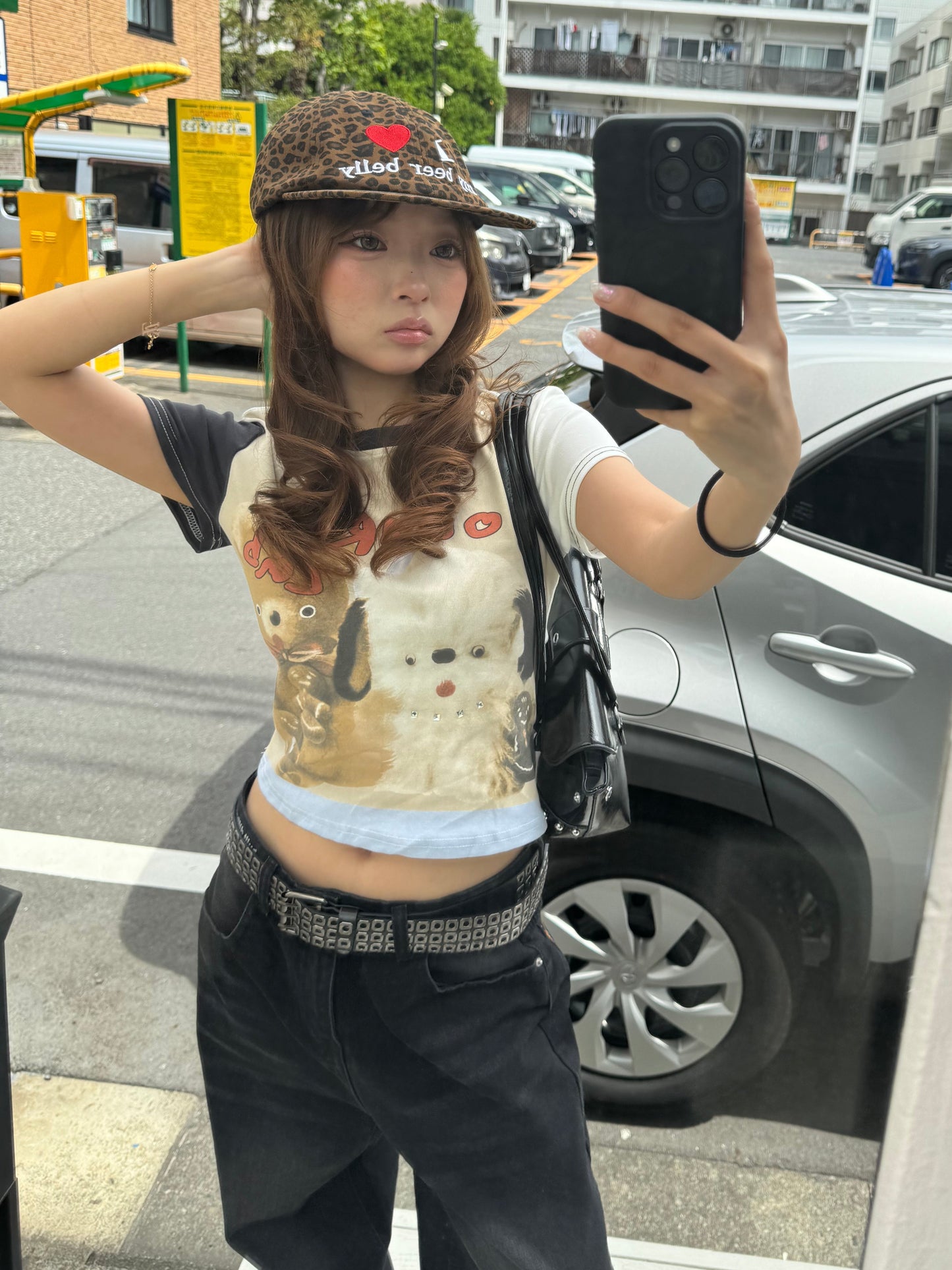 くまちゃんプリントTシャツ DPB86238