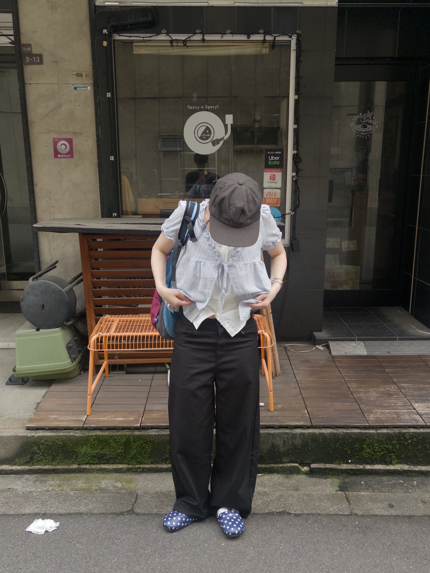 ワイドスラックスパンツ DPB89029