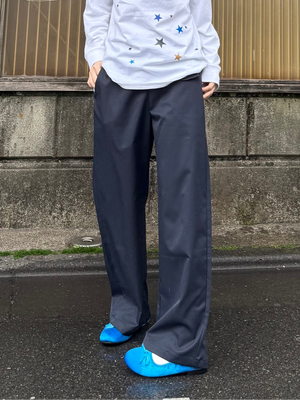 ネイビーストレートパンツ DPA43753