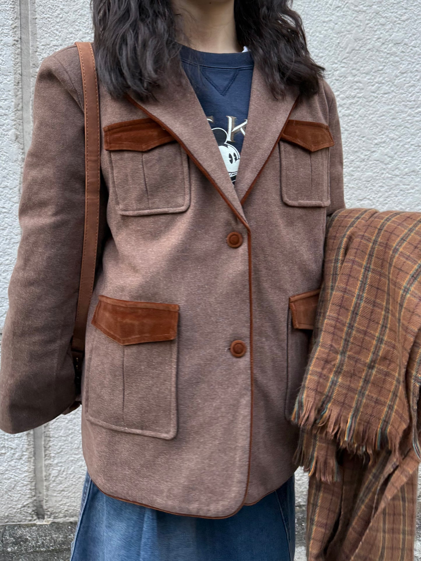 ツートンカラージャケット DPA43698