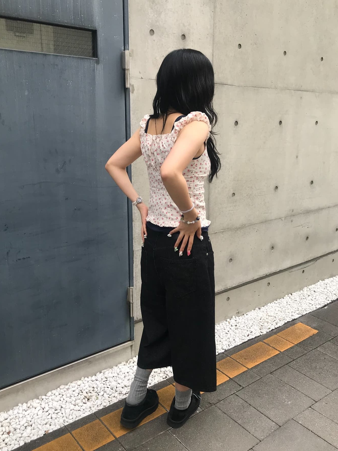 ボタンデザインハーフパンツ DPB89304