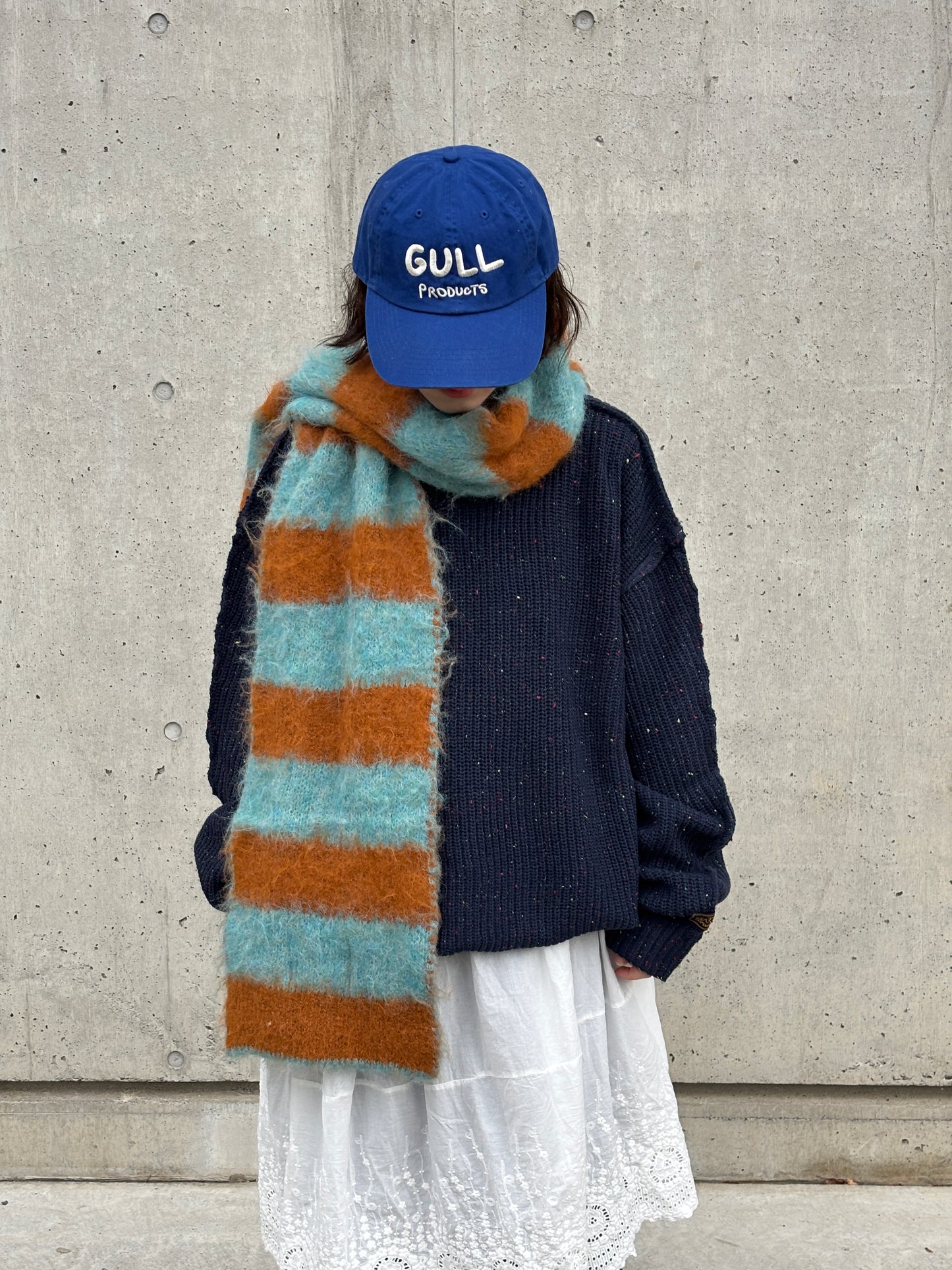 ボーダーマフラー DPB84099