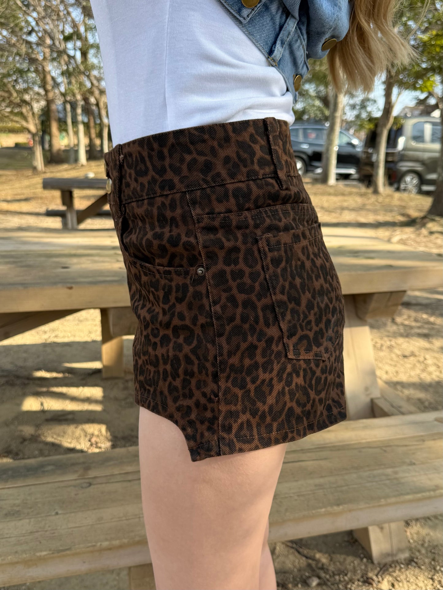 レオパードミニショートパンツ DPB73535